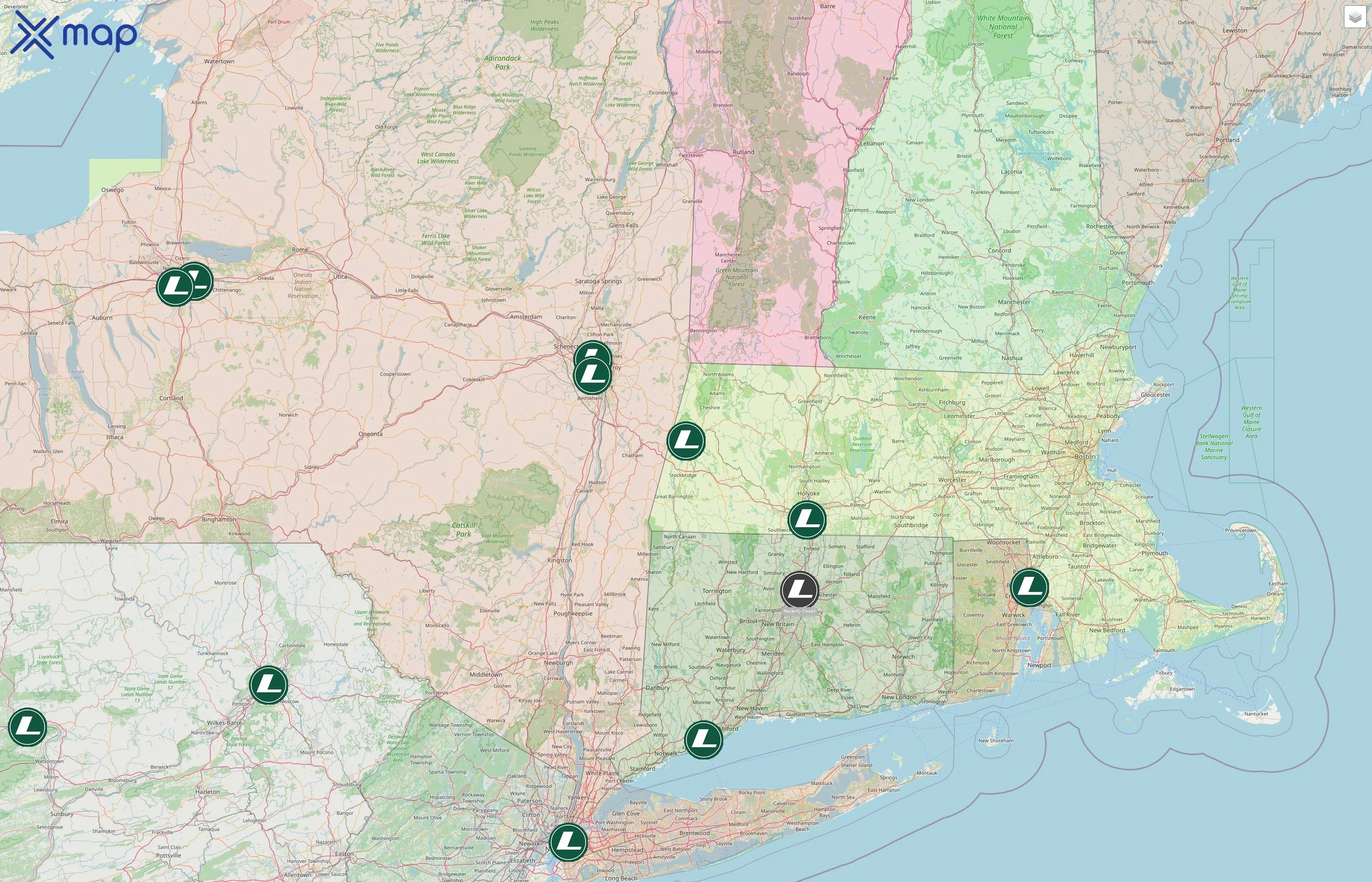 Lamar Advertising Company street hotspots