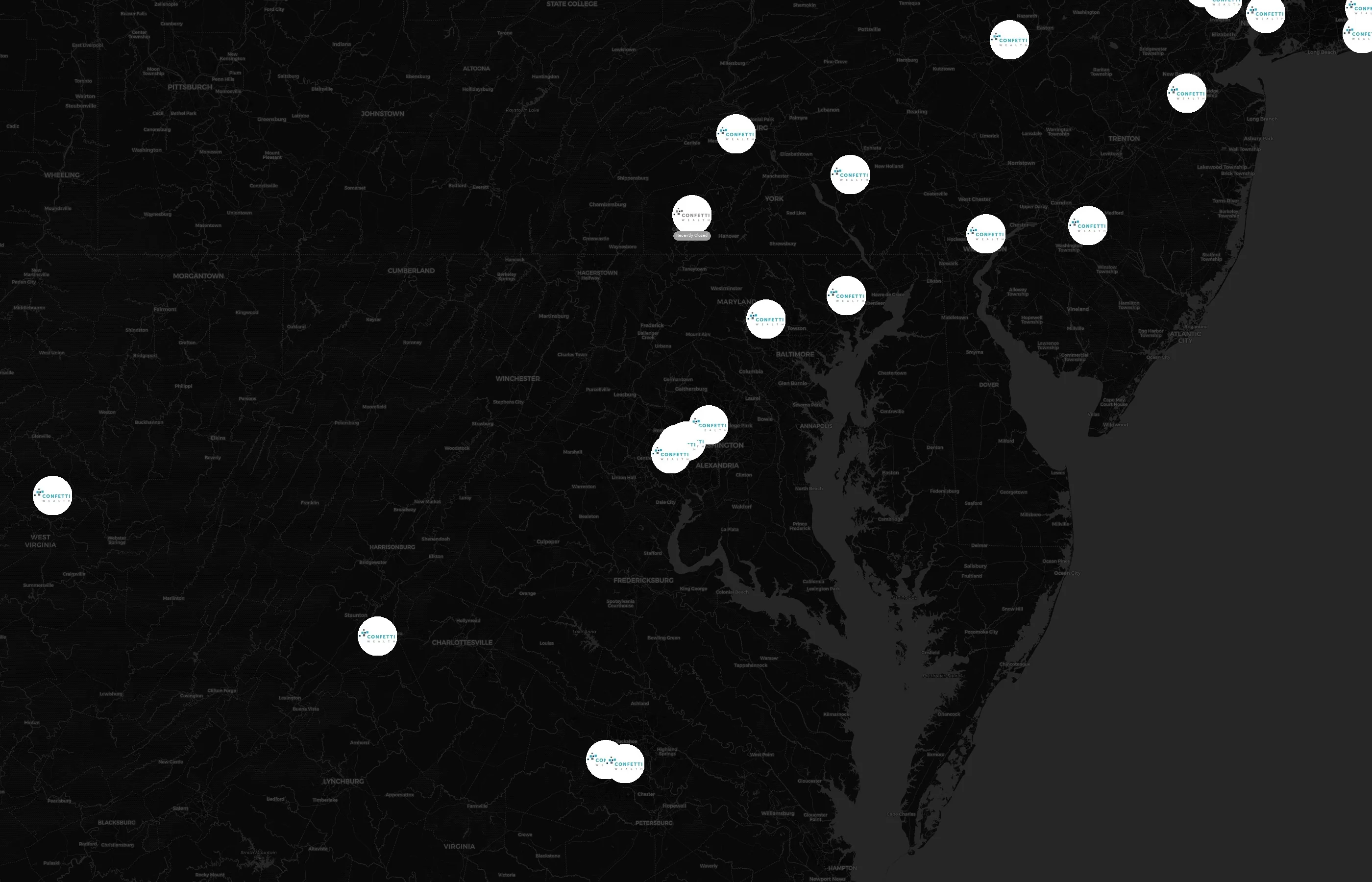 Ameriprise Financial city distribution