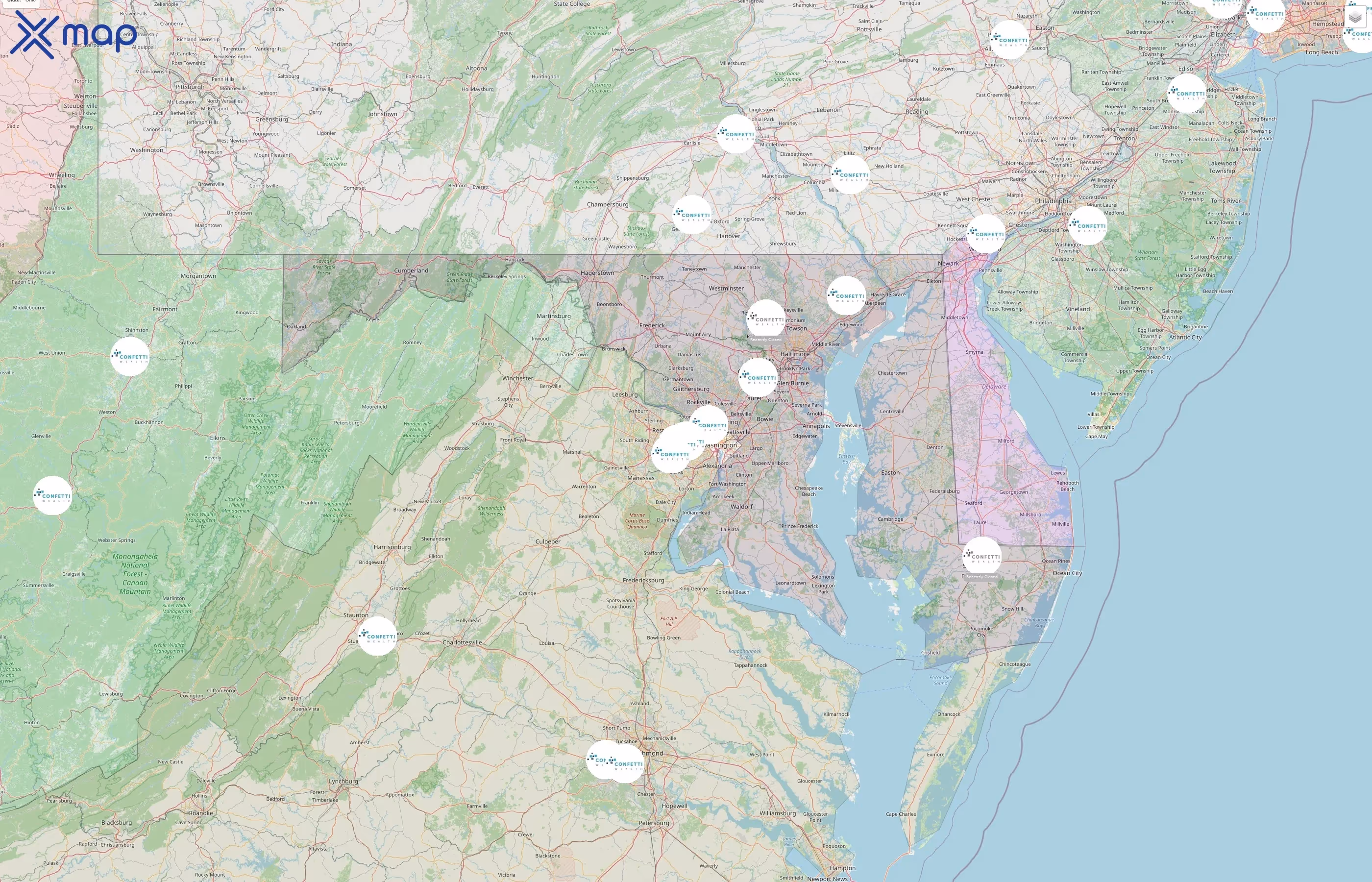 Ameriprise Financial street hotspots