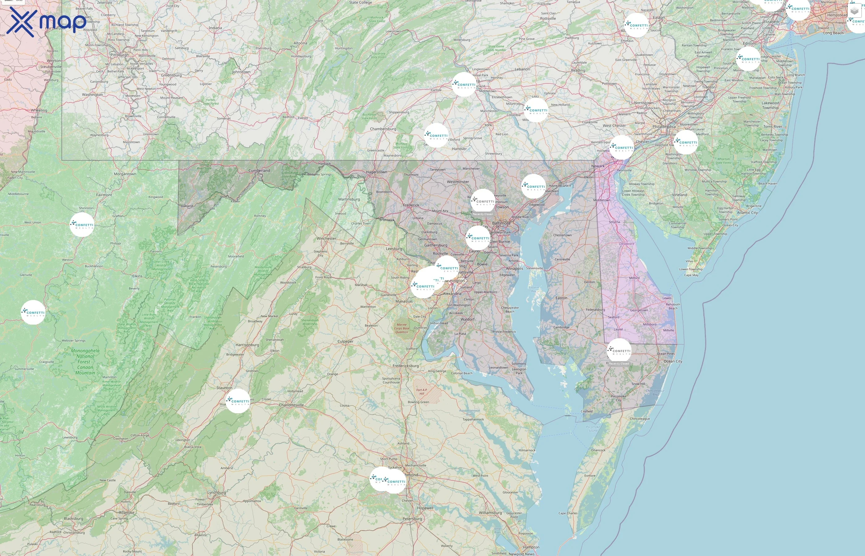 Ameriprise Financial street hotspots