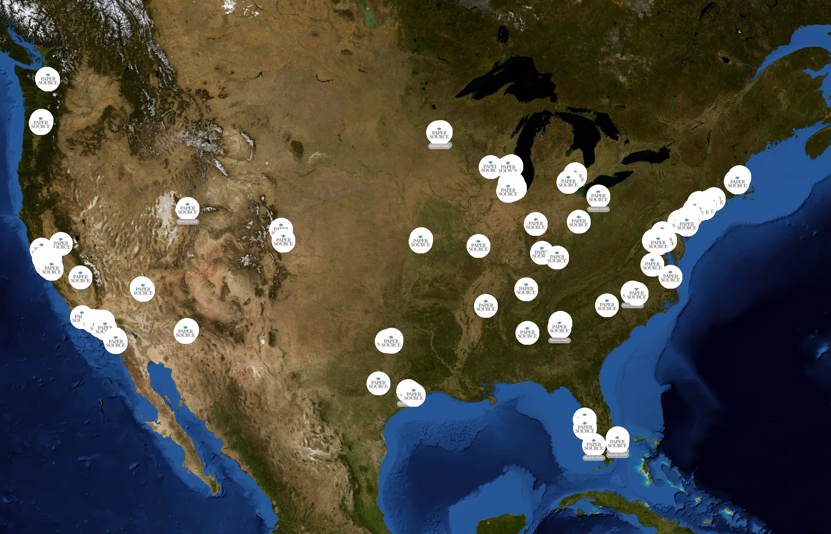 Paper Source state distribution