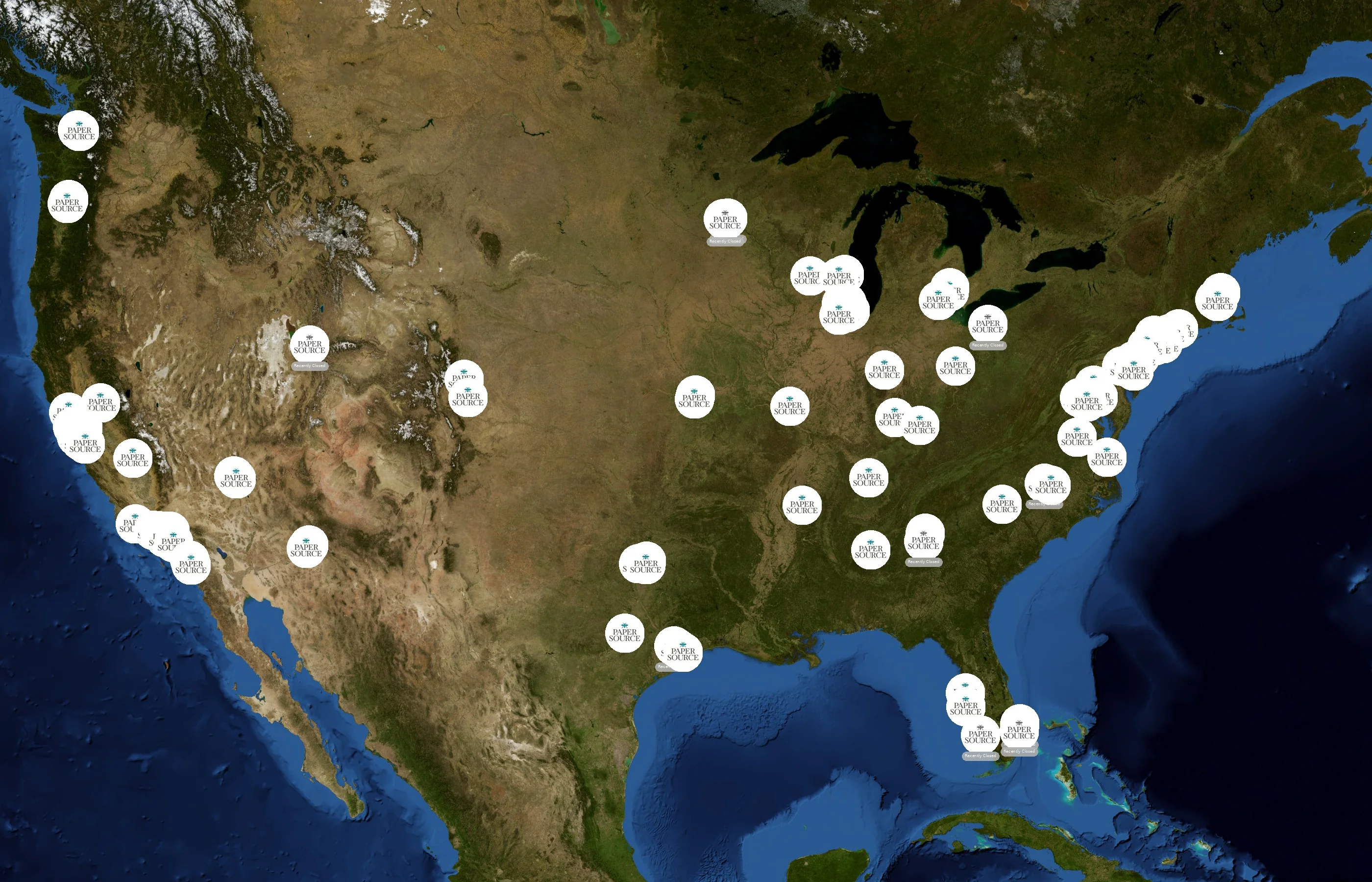 Paper Source state distribution