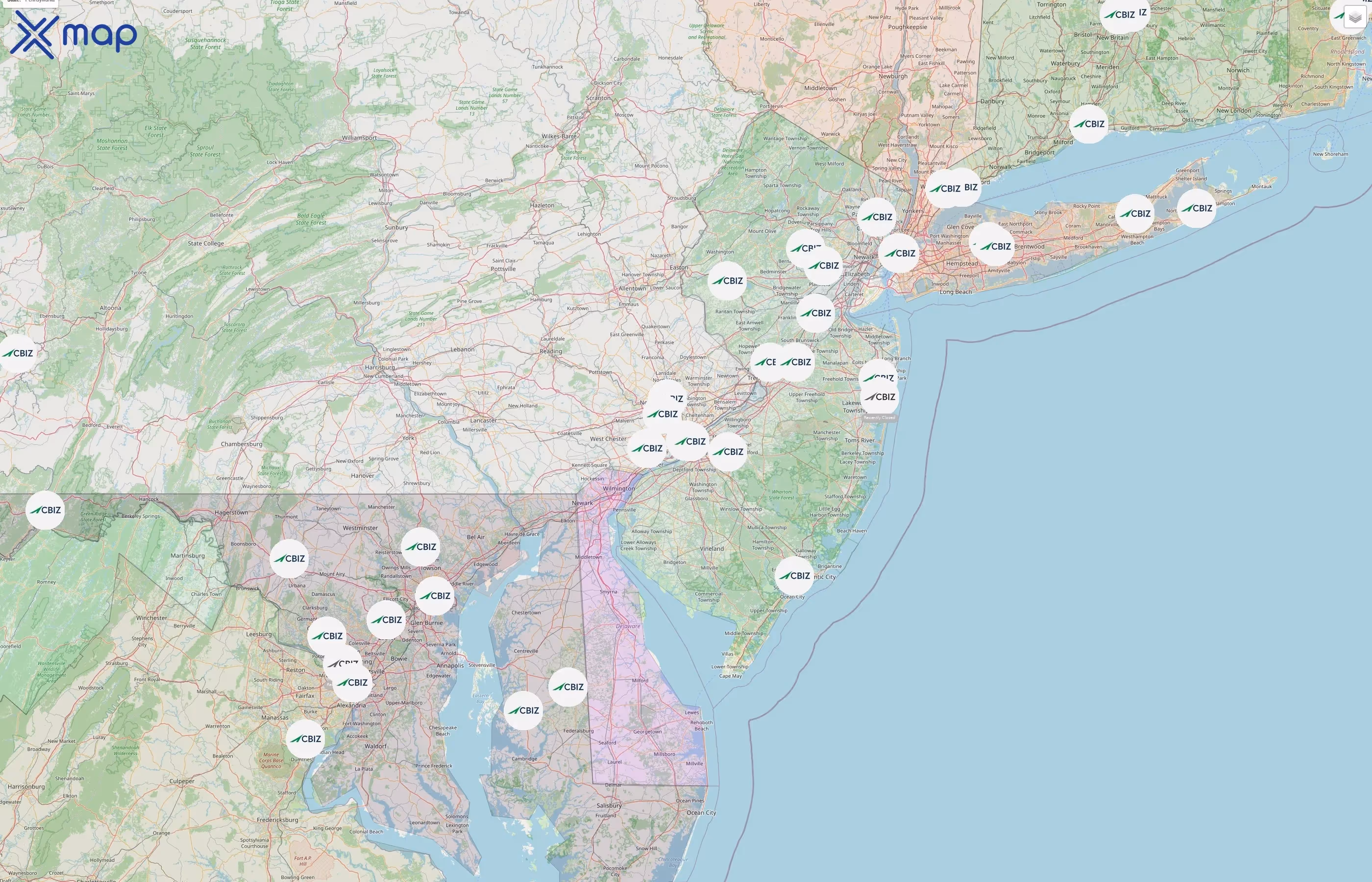 CBIZ street hotspots