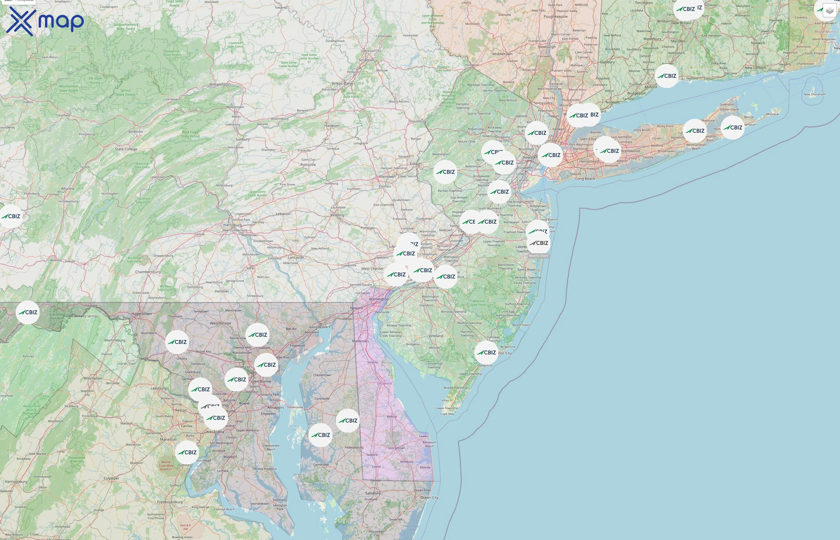 CBIZ street hotspots