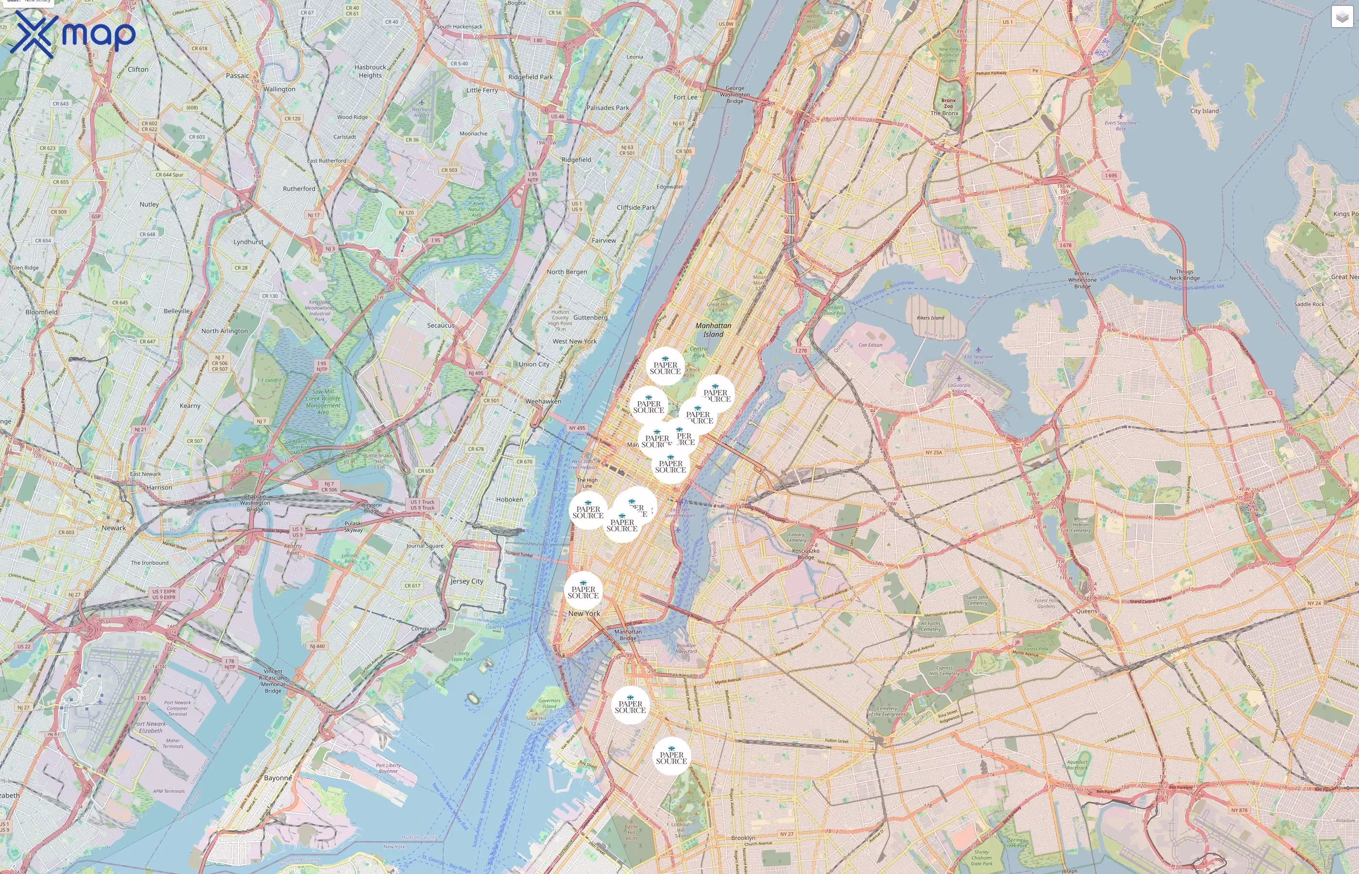 Paper Source traffic data
