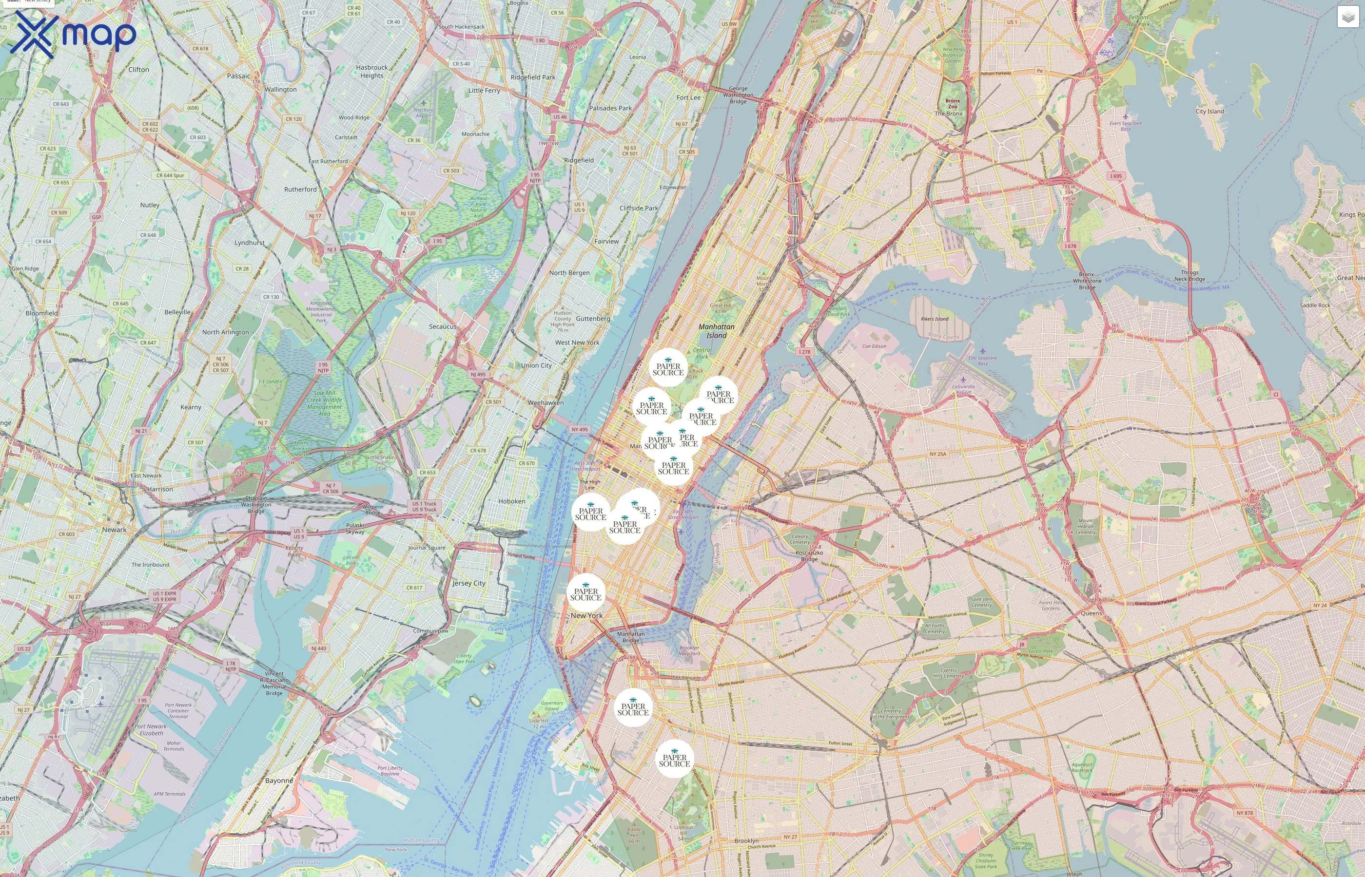 Paper Source traffic data