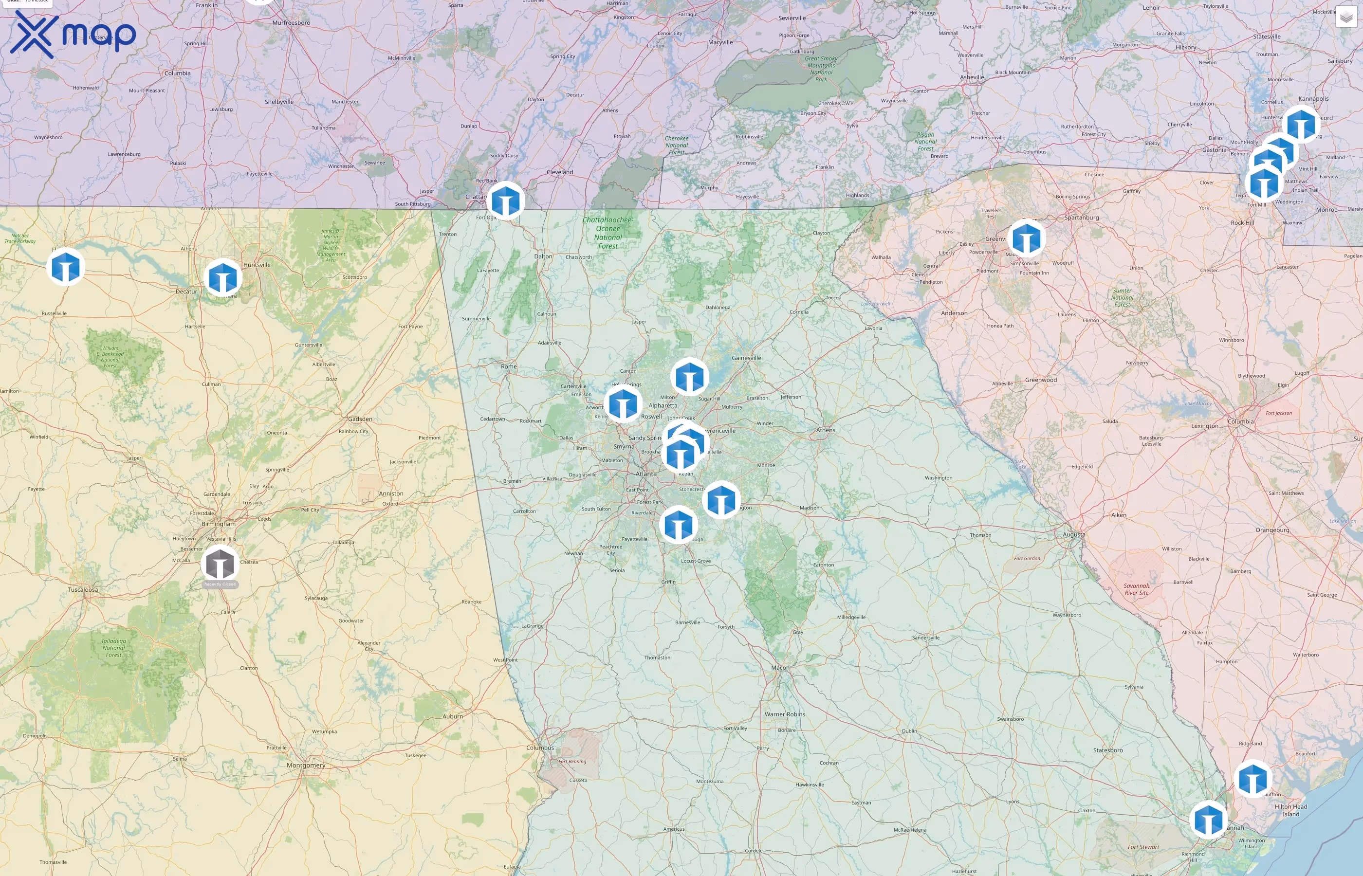 SouthernCarlson street hotspots