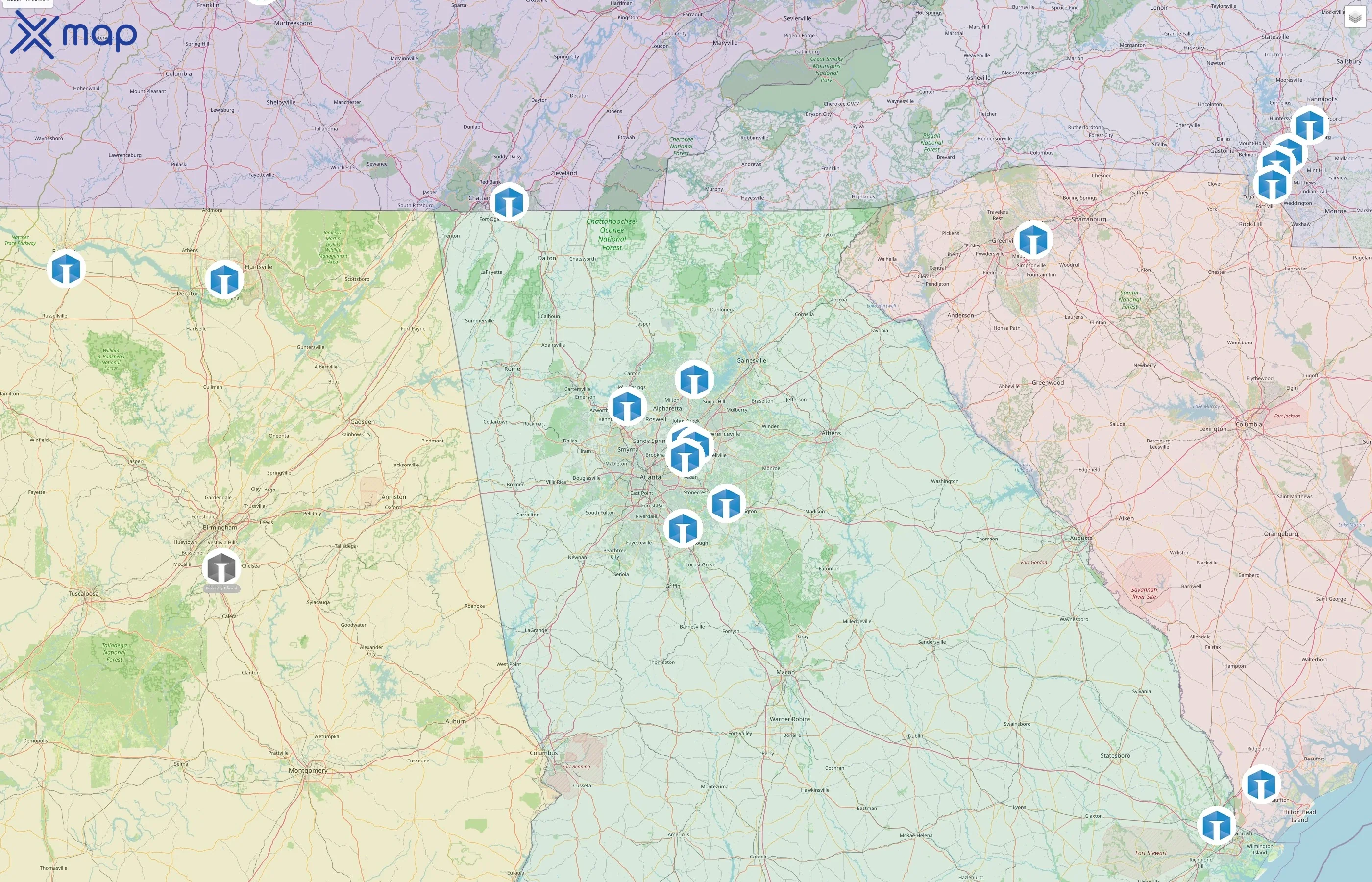 SouthernCarlson street hotspots
