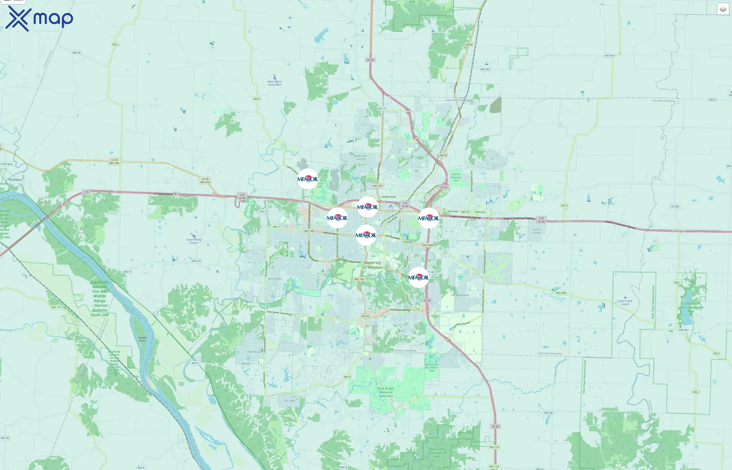 MFA Oil Company traffic data