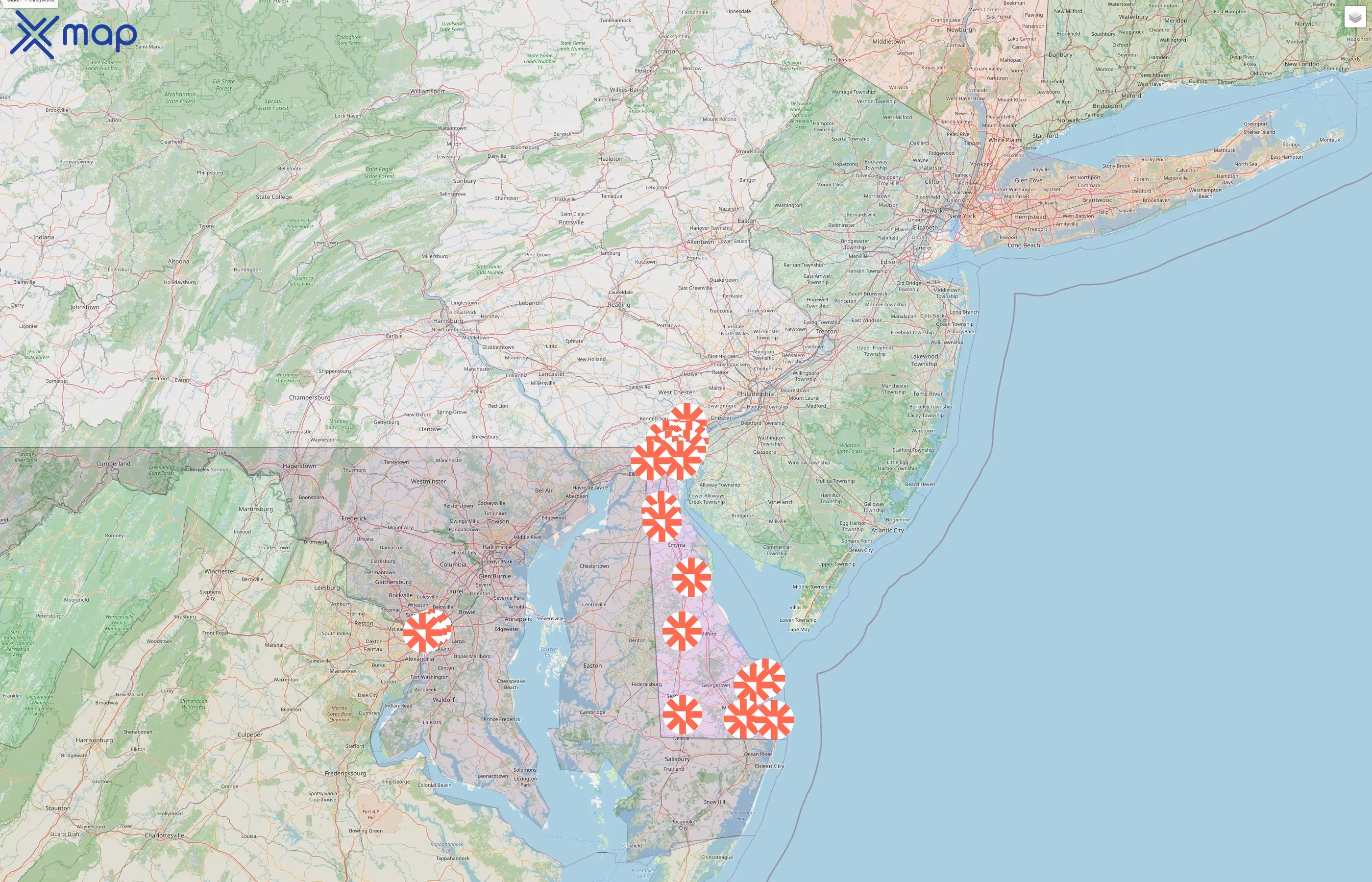 Curative street hotspots