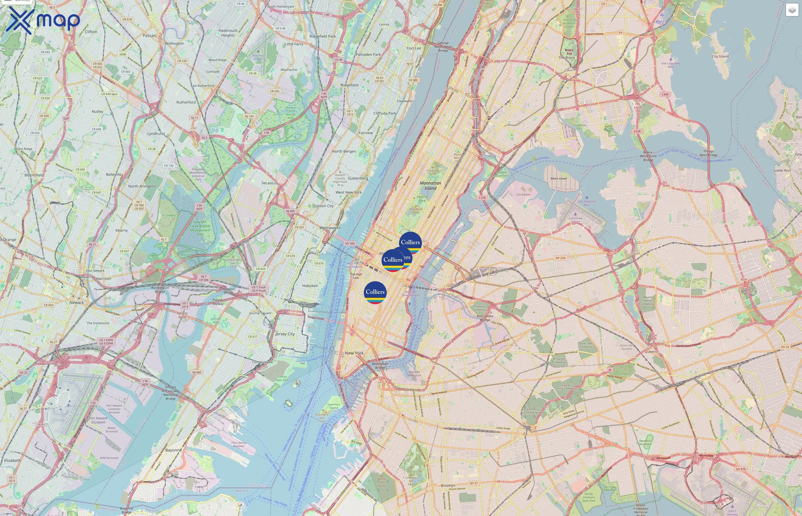 Colliers traffic data