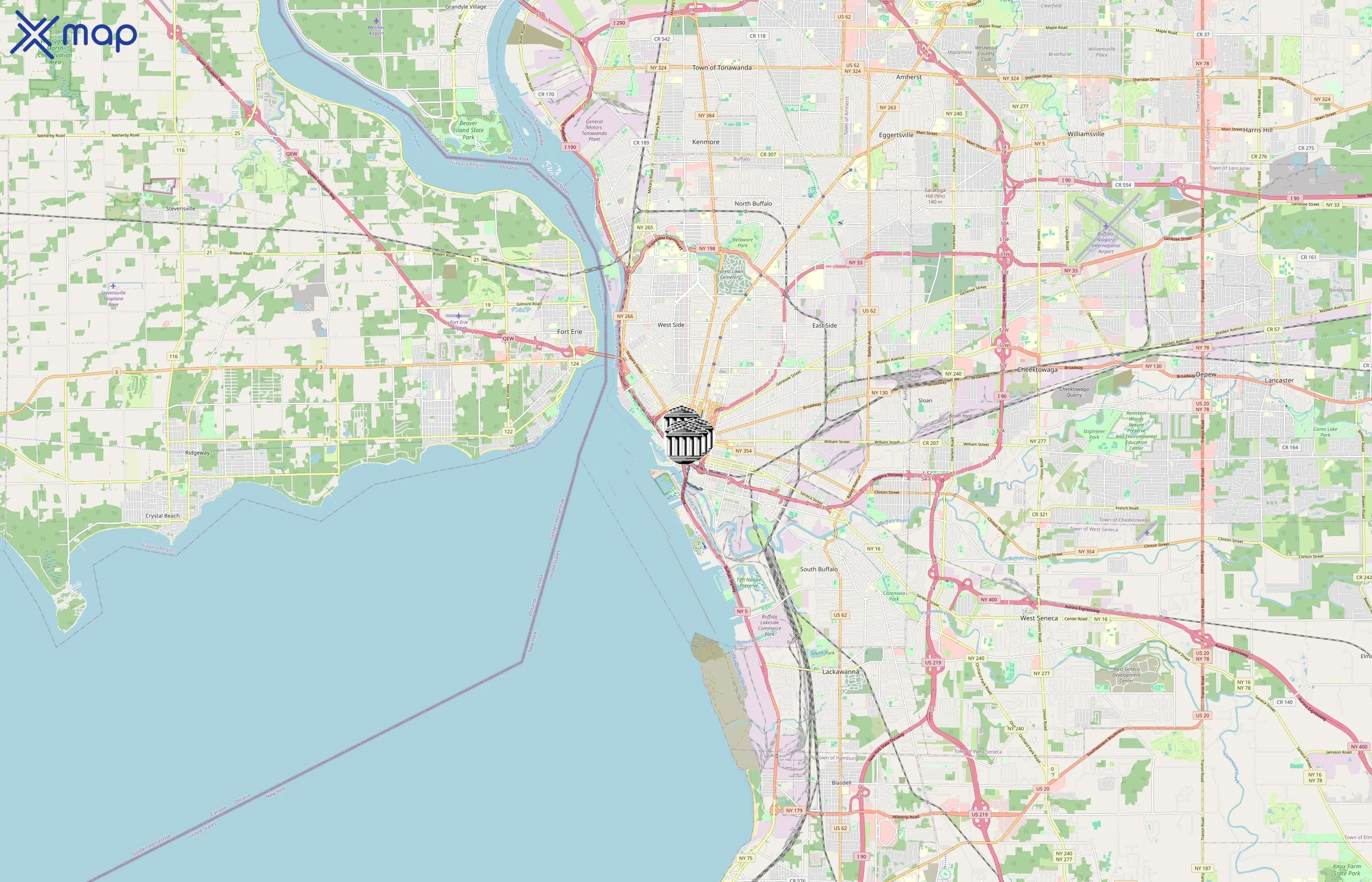 New York State Unified Court System area coverage