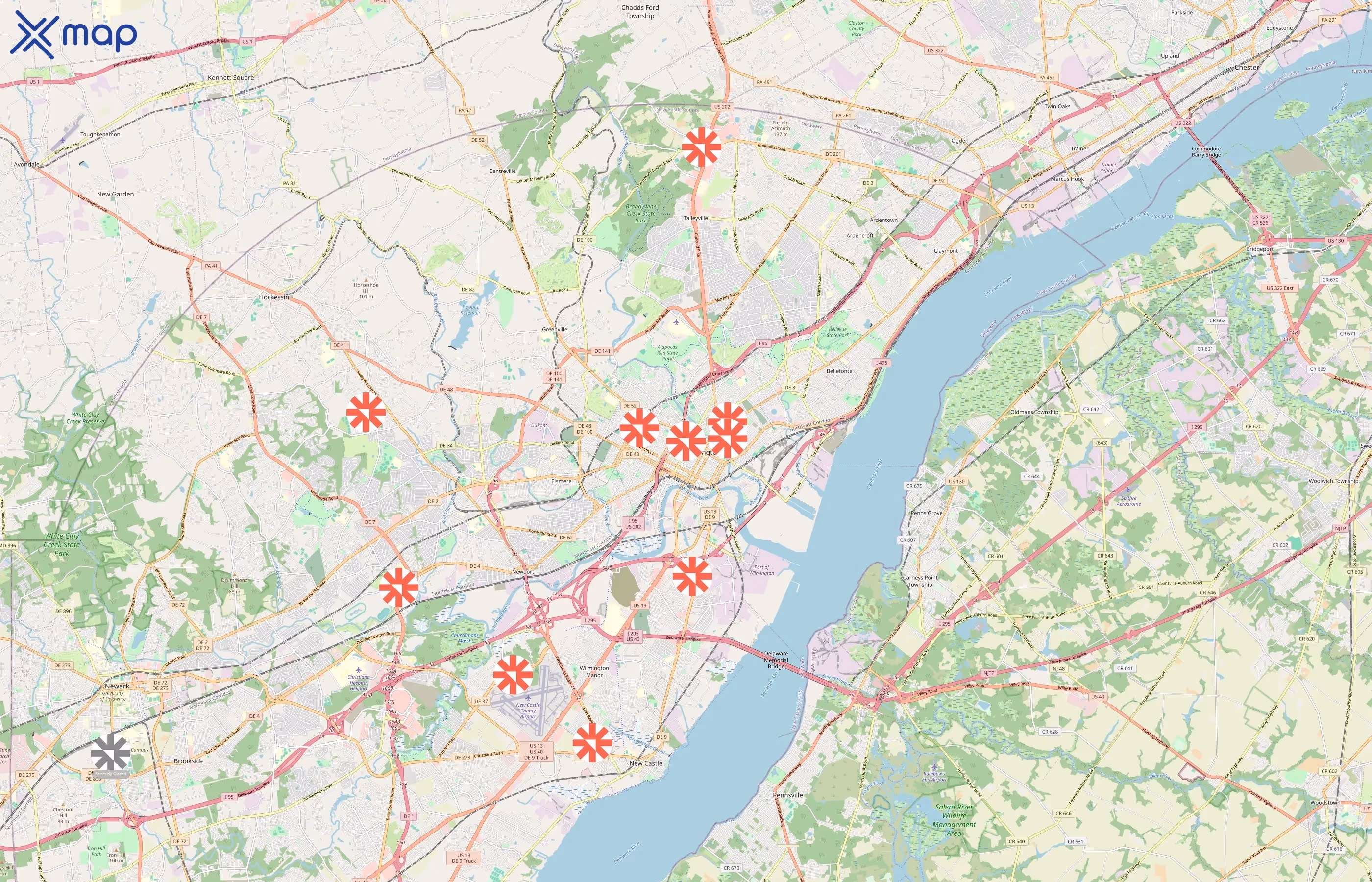 Curative area coverage