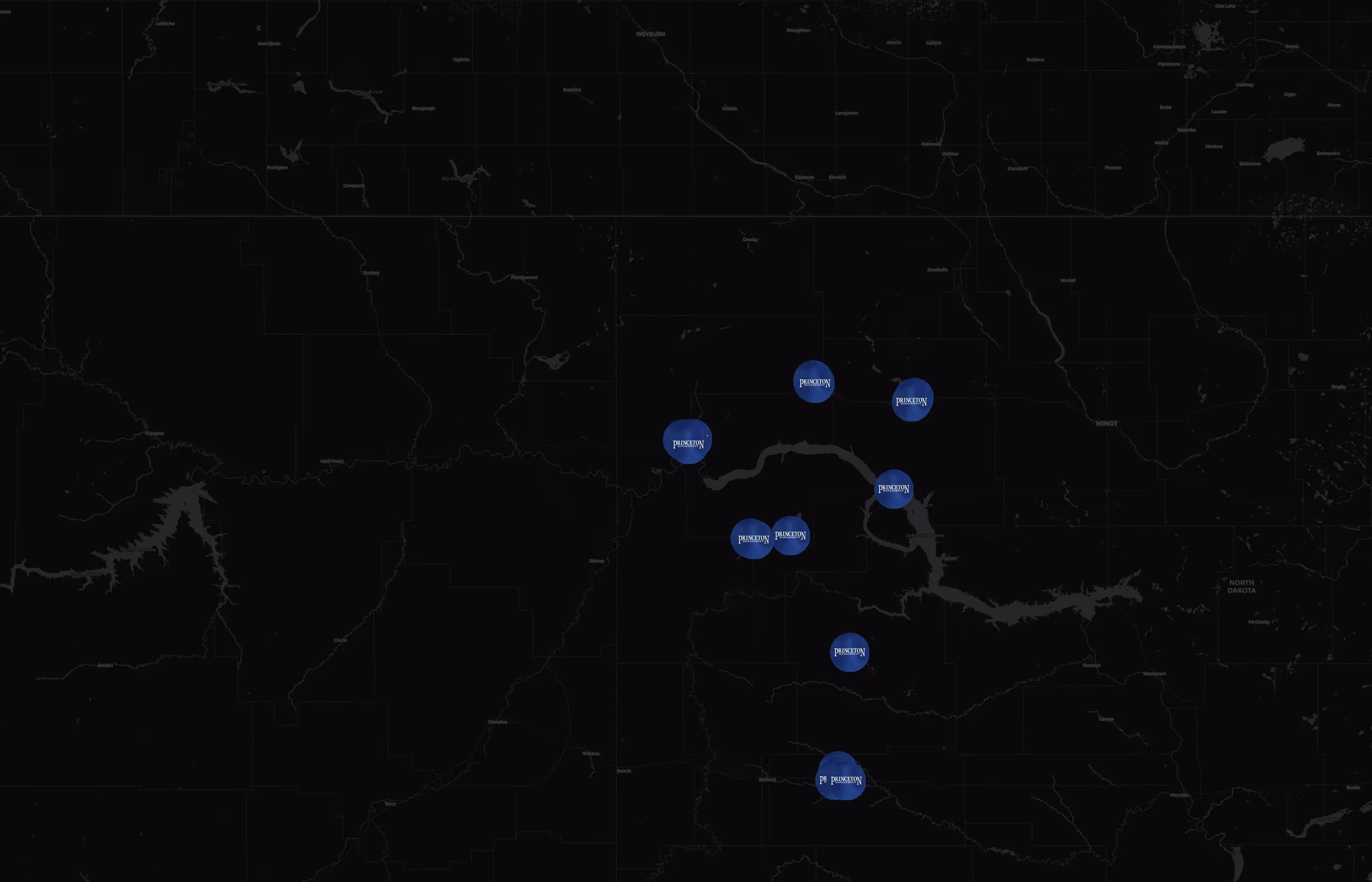 Princeton Management city distribution