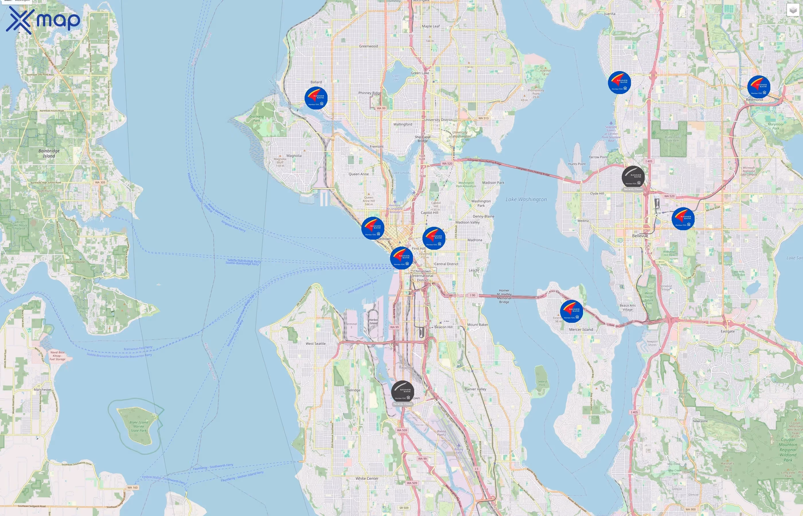 Banner Bank traffic data