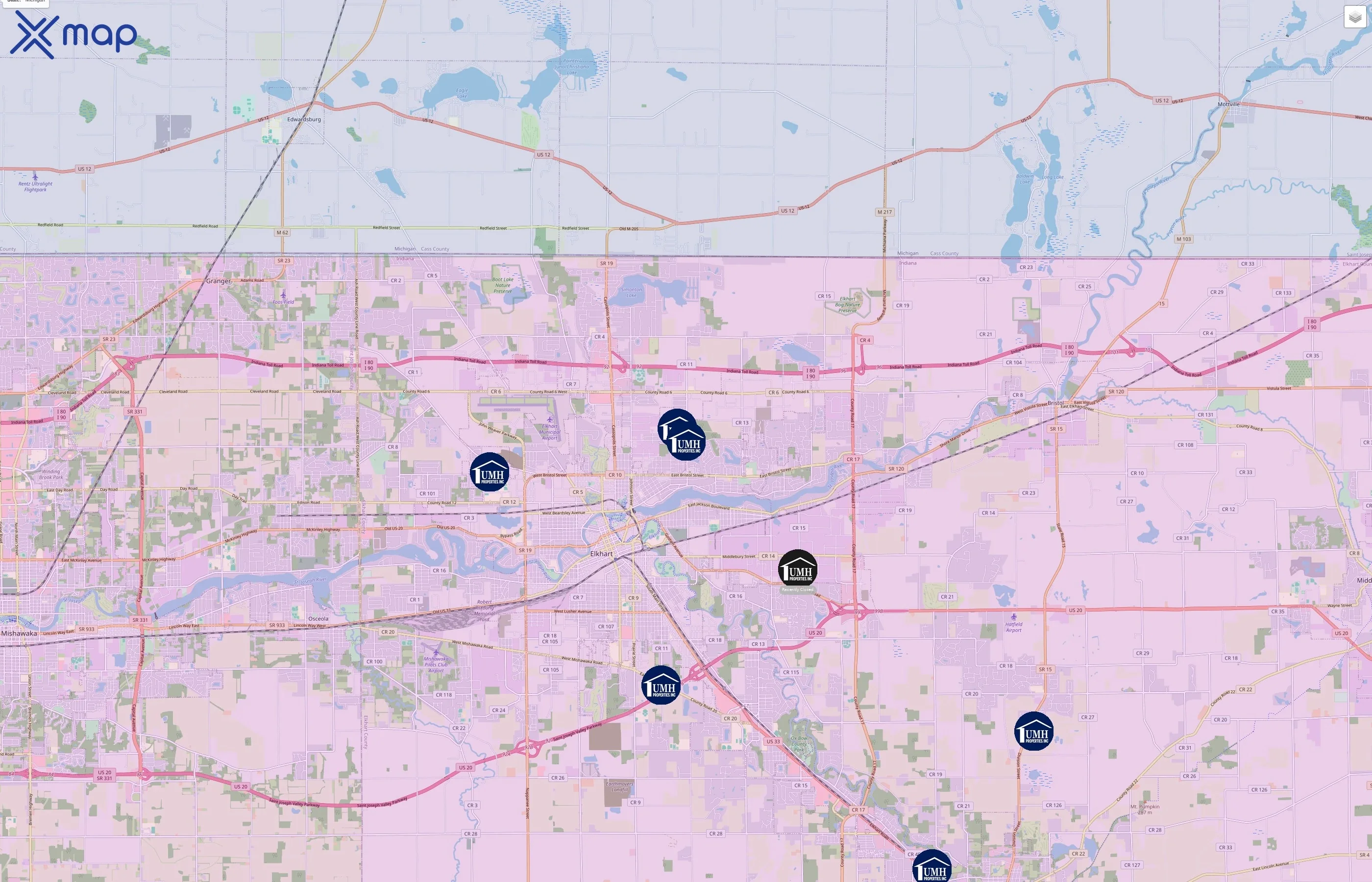UMH Properties traffic data