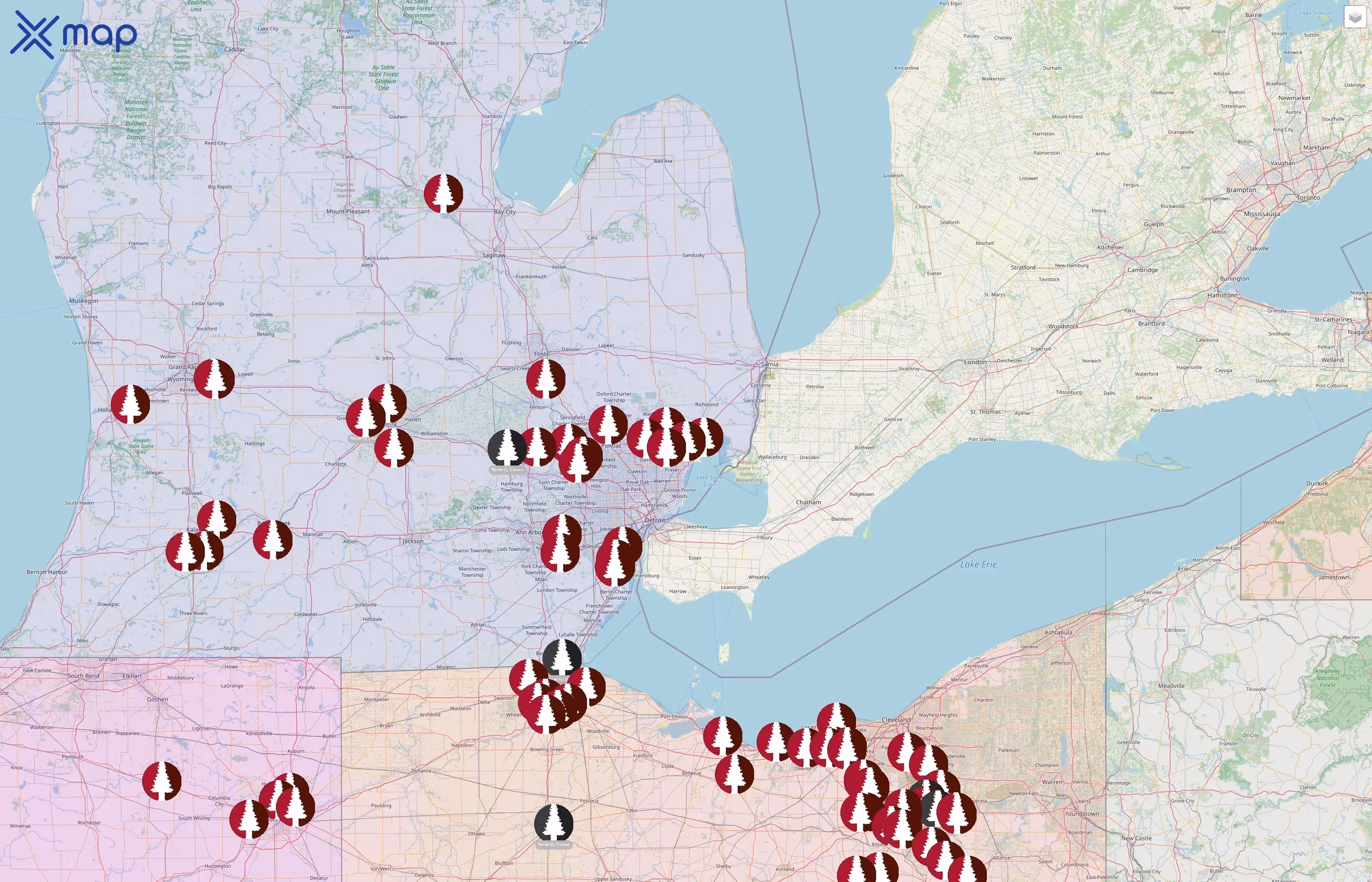 Redwood street hotspots