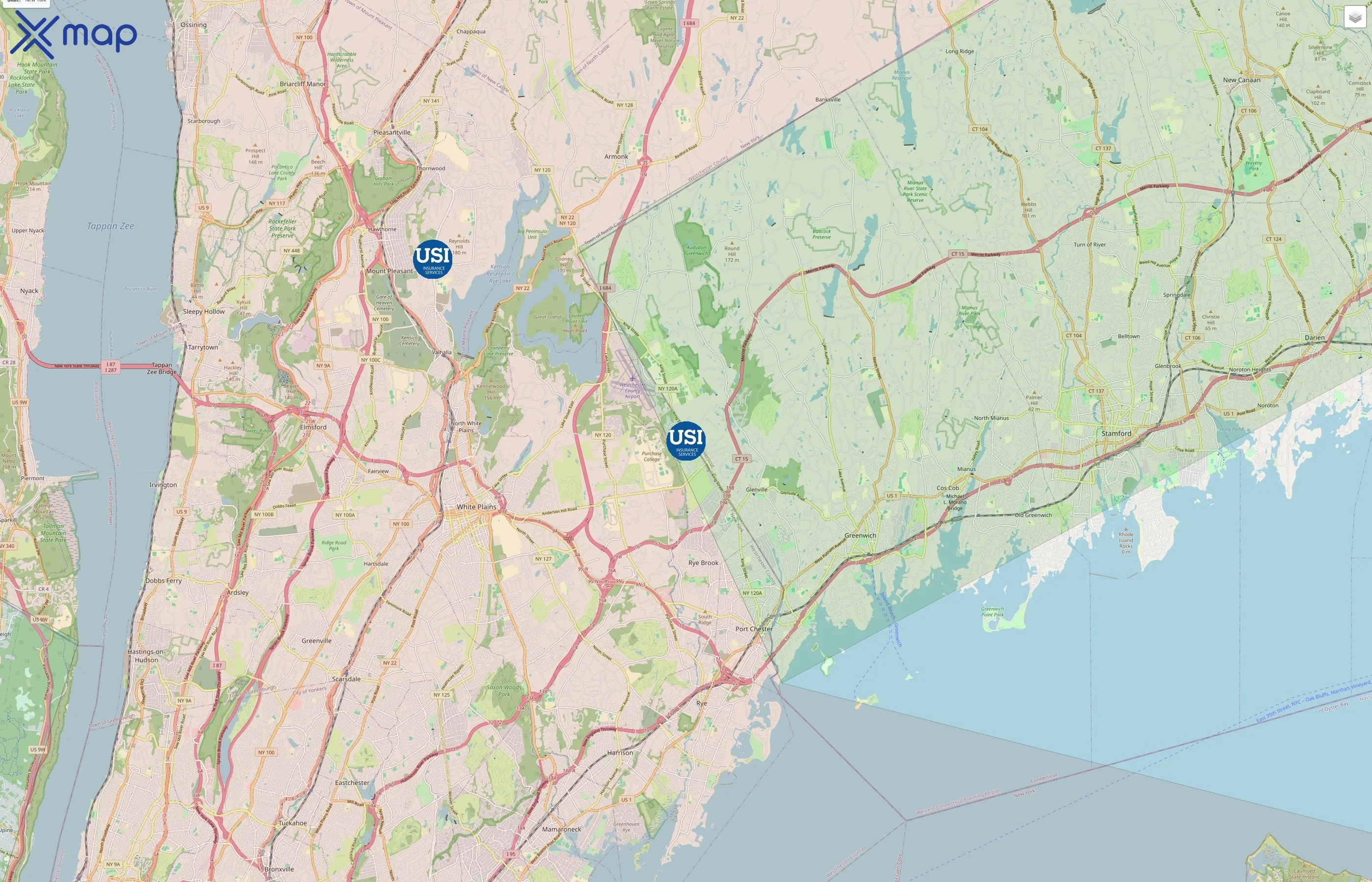 USI Insurance Services traffic data