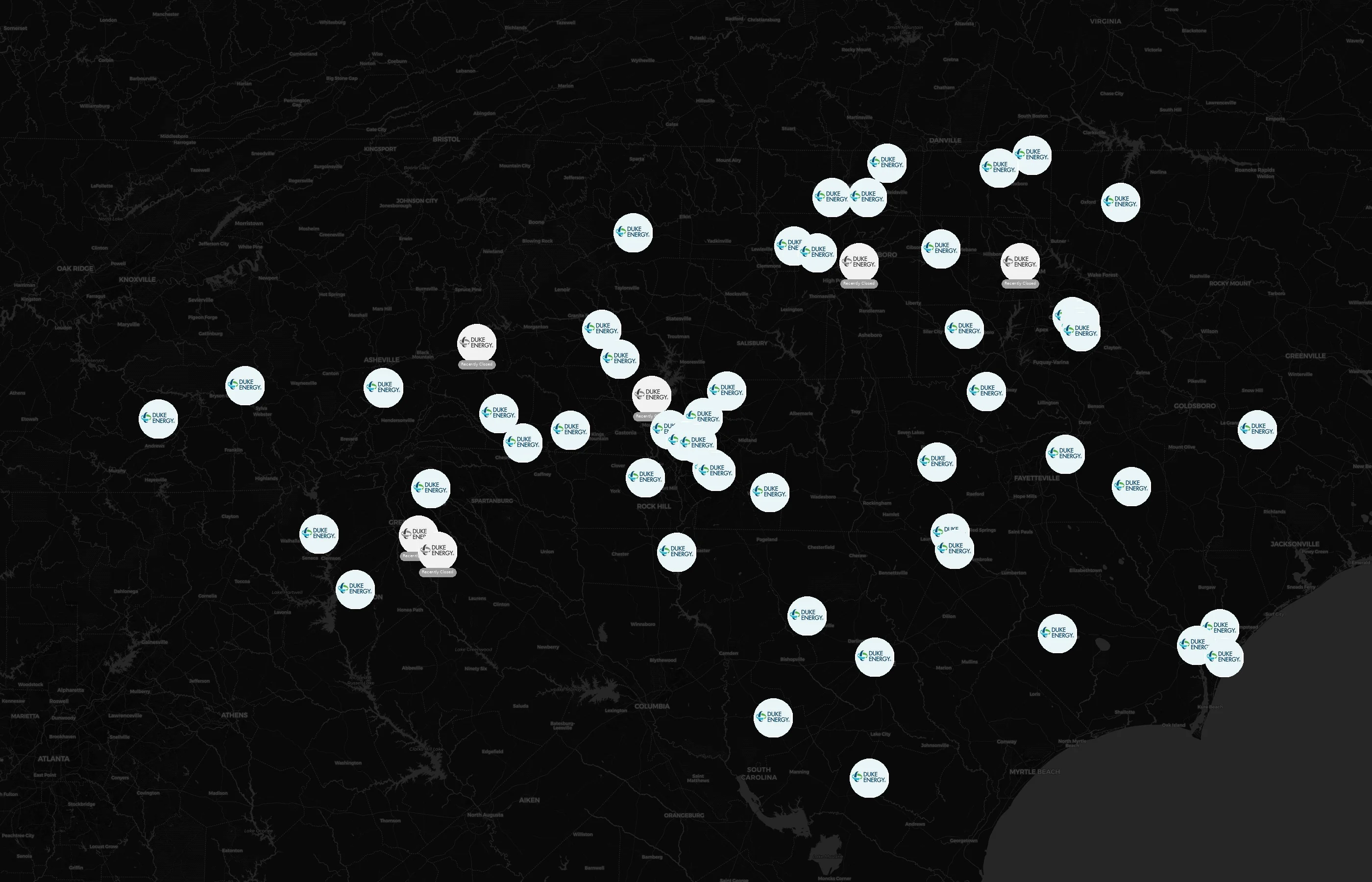 Duke Energy city distribution