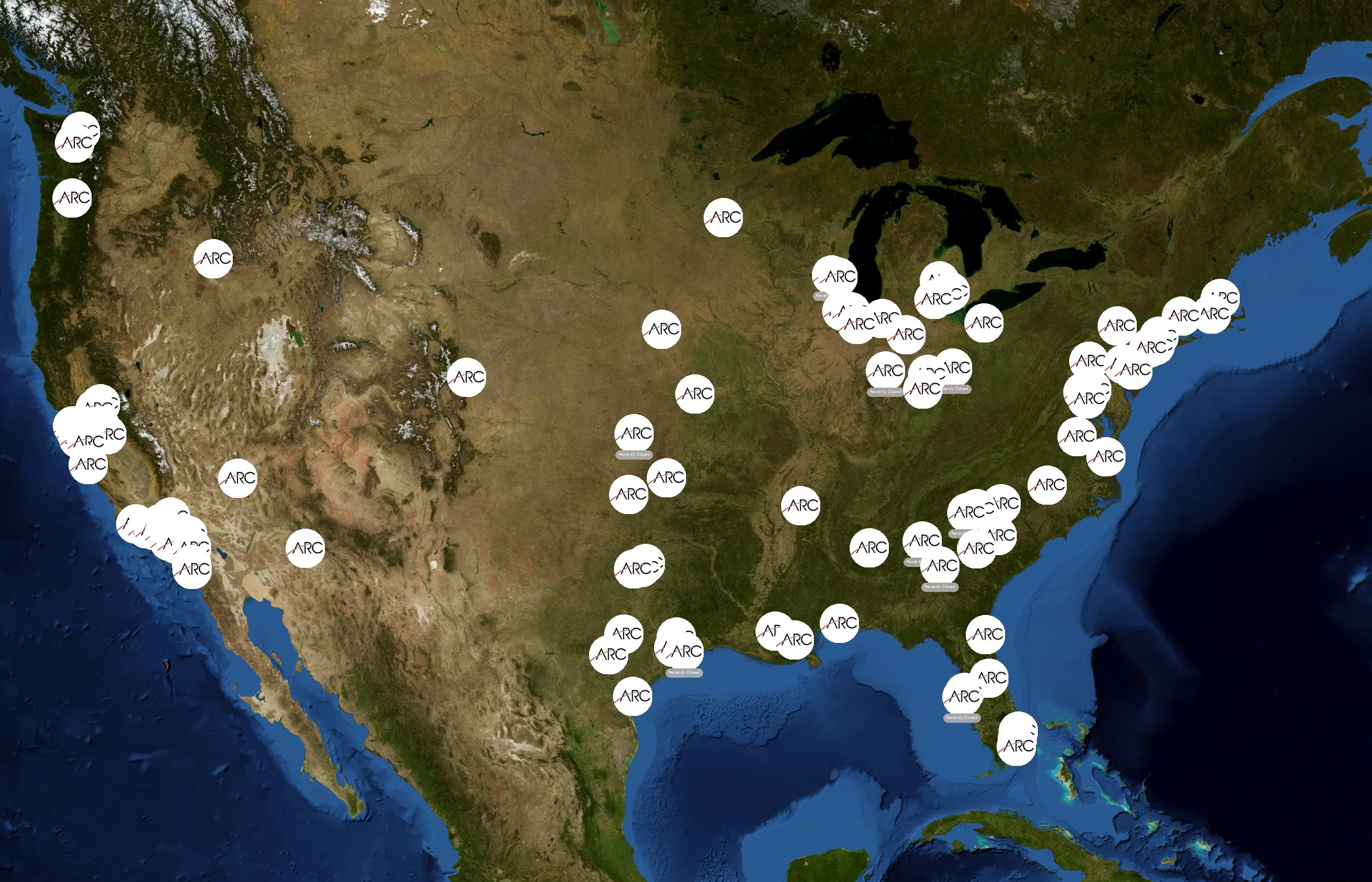 ARC Document Solutions state distribution