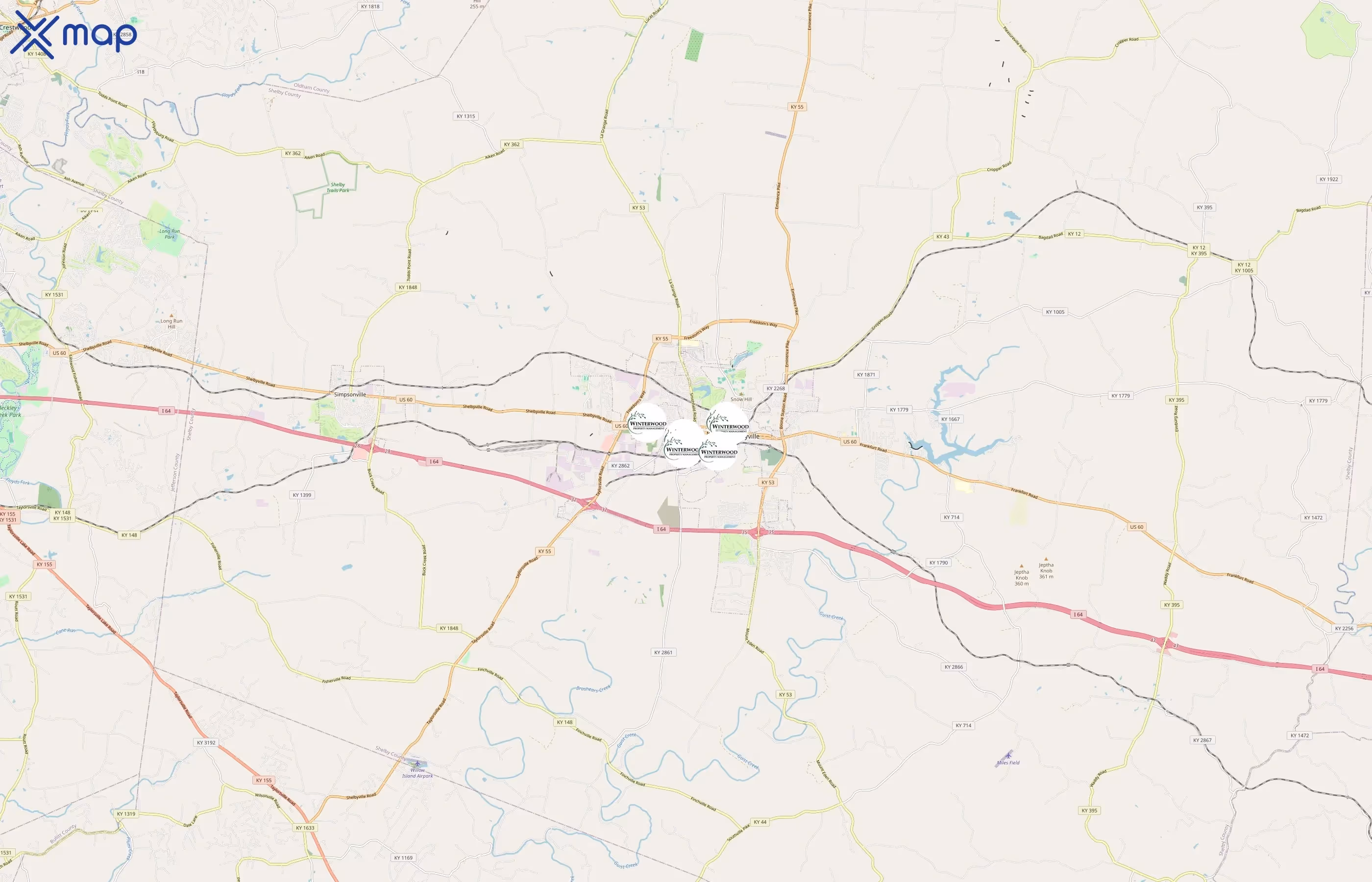 Winterwood Inc area coverage