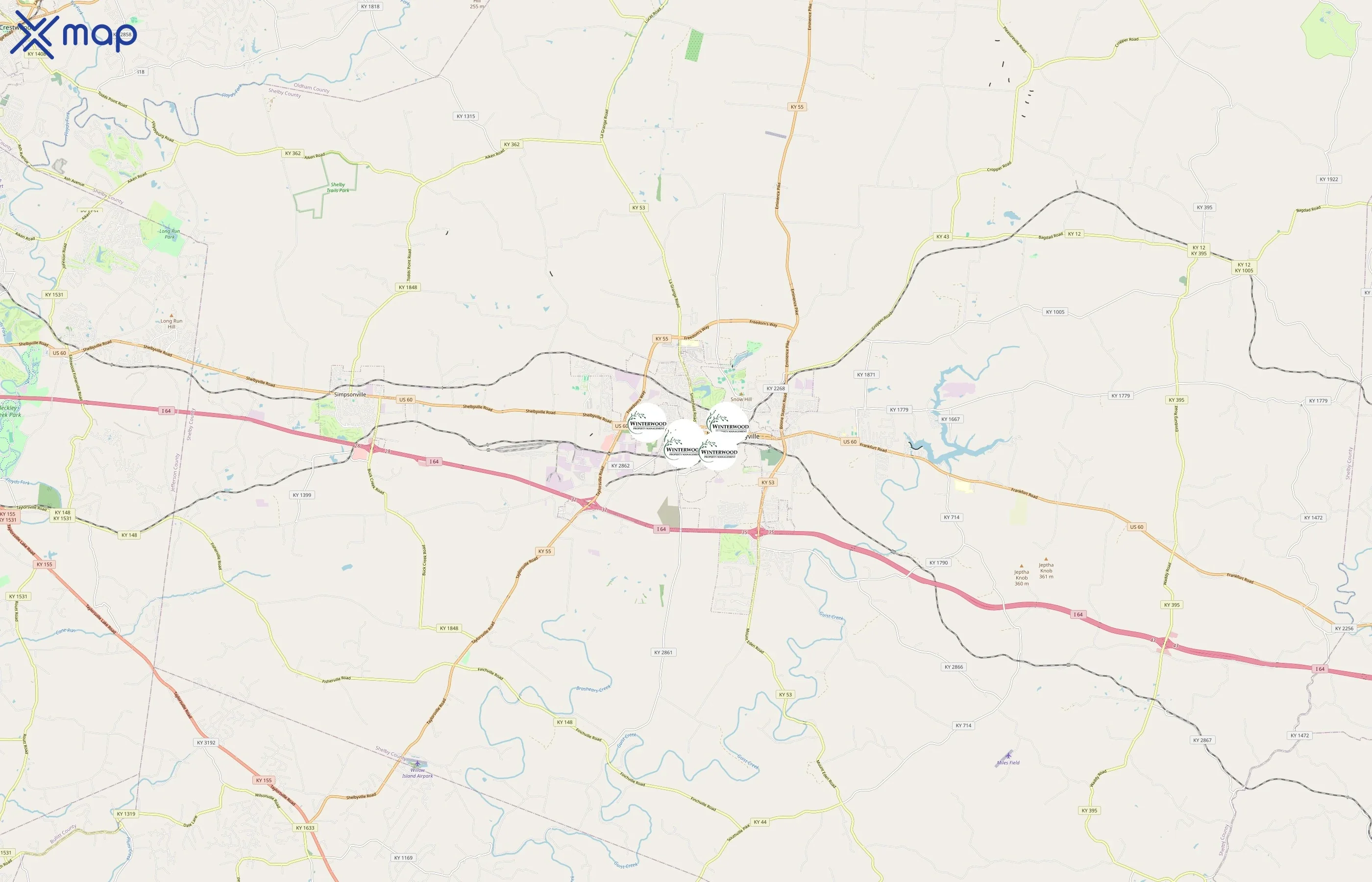 Winterwood Inc area coverage