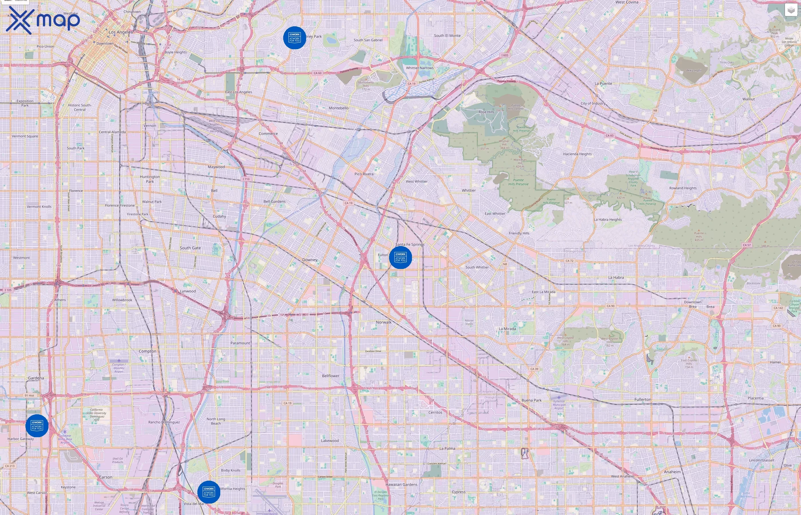 AtWork traffic data