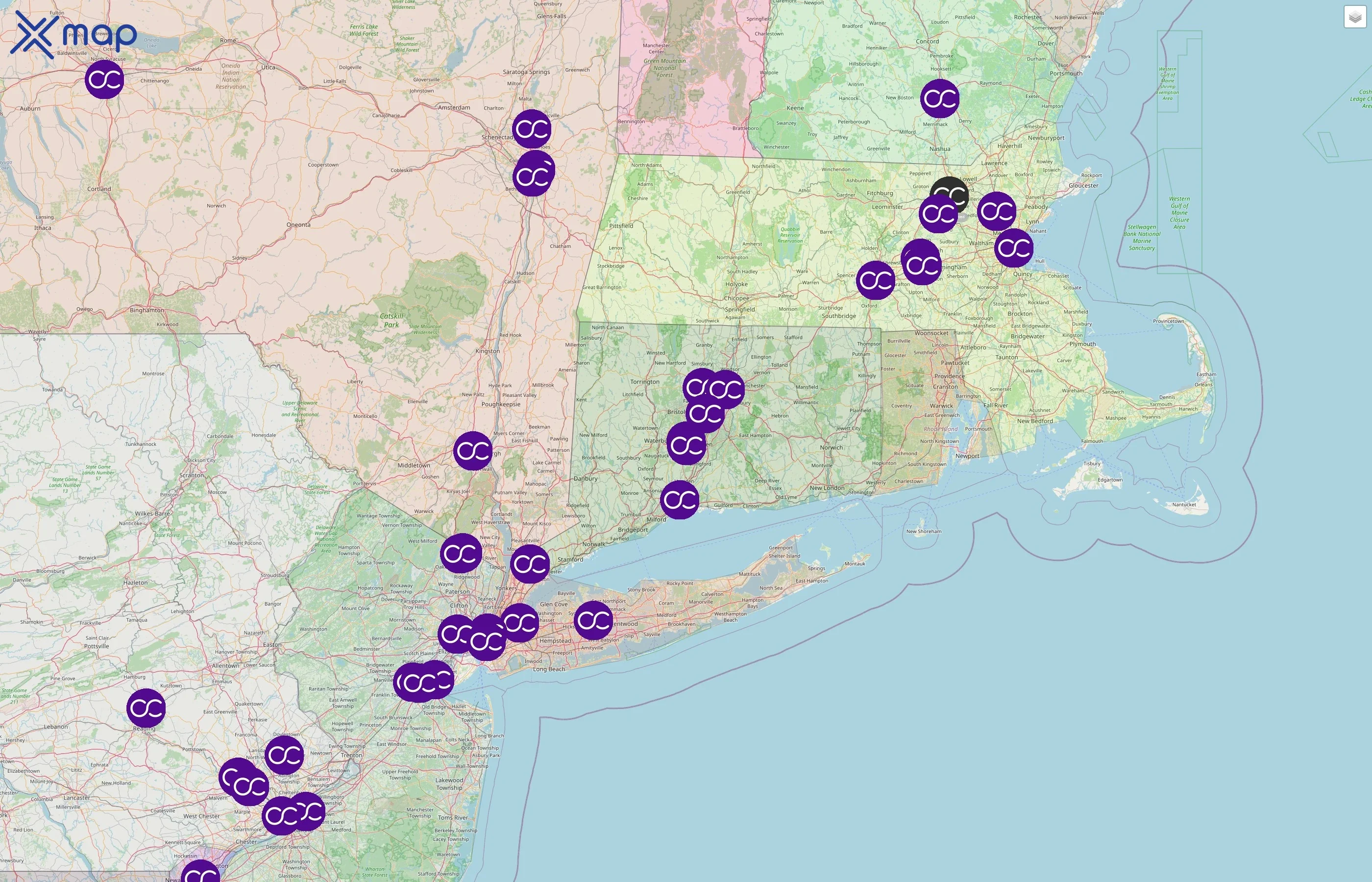 Crown Castle street hotspots