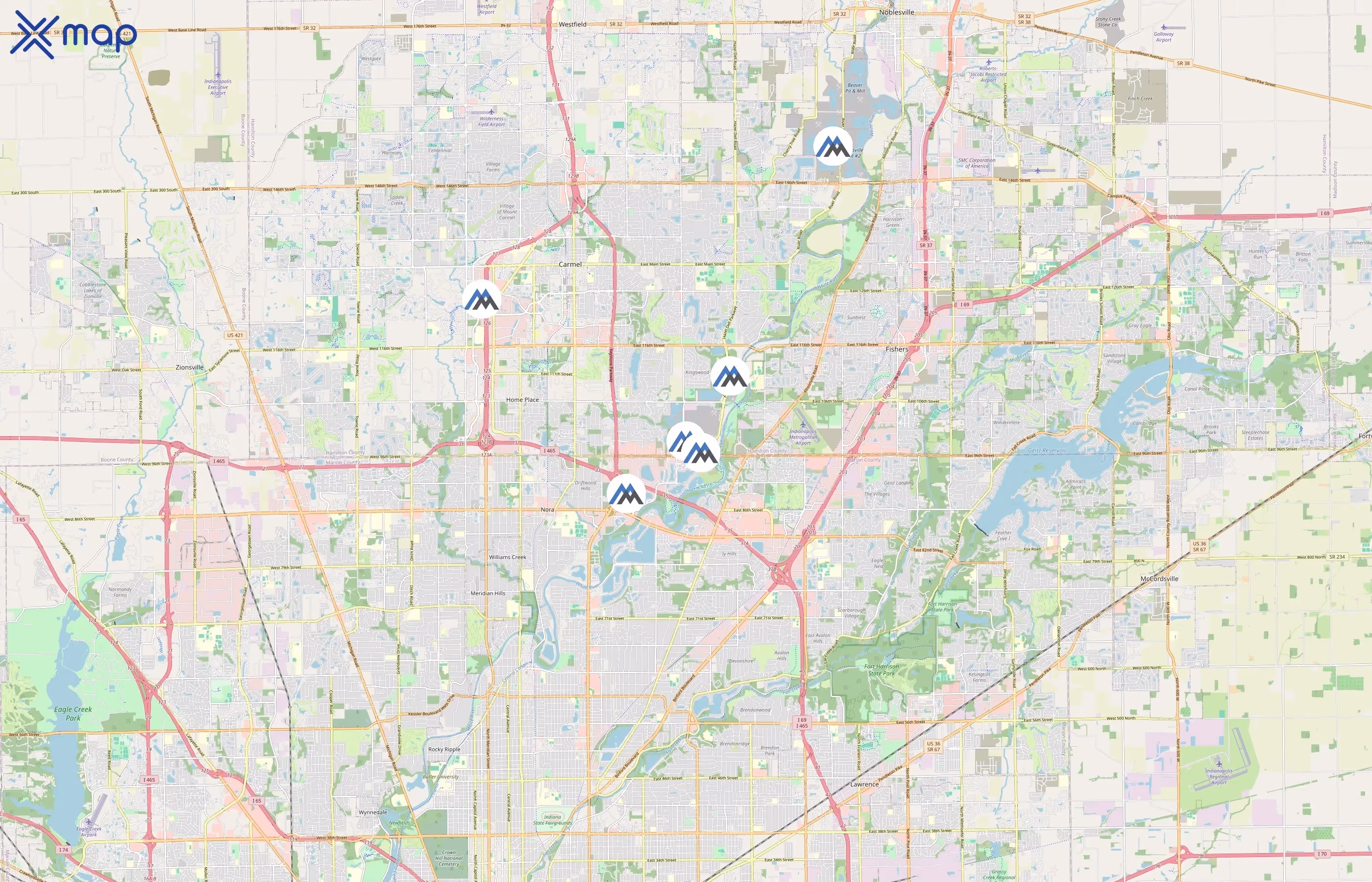 Martin Marietta area coverage