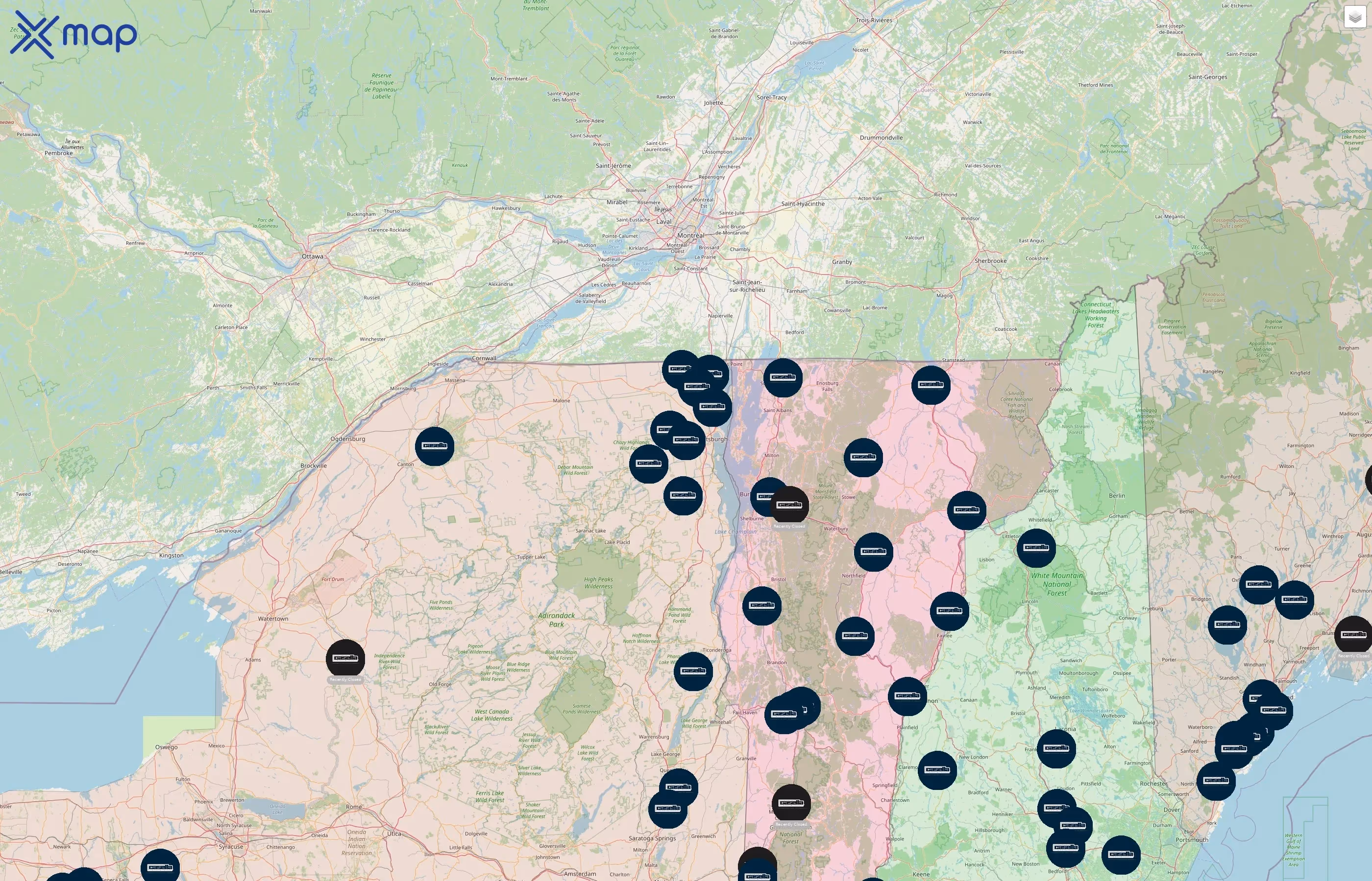 Casella Waste Systems street hotspots