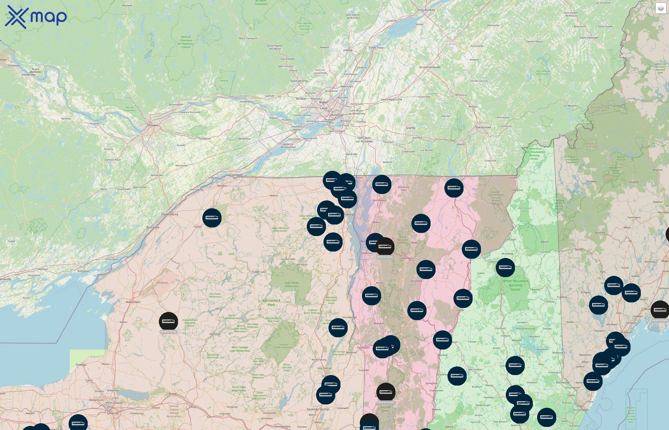 Casella Waste Systems street hotspots