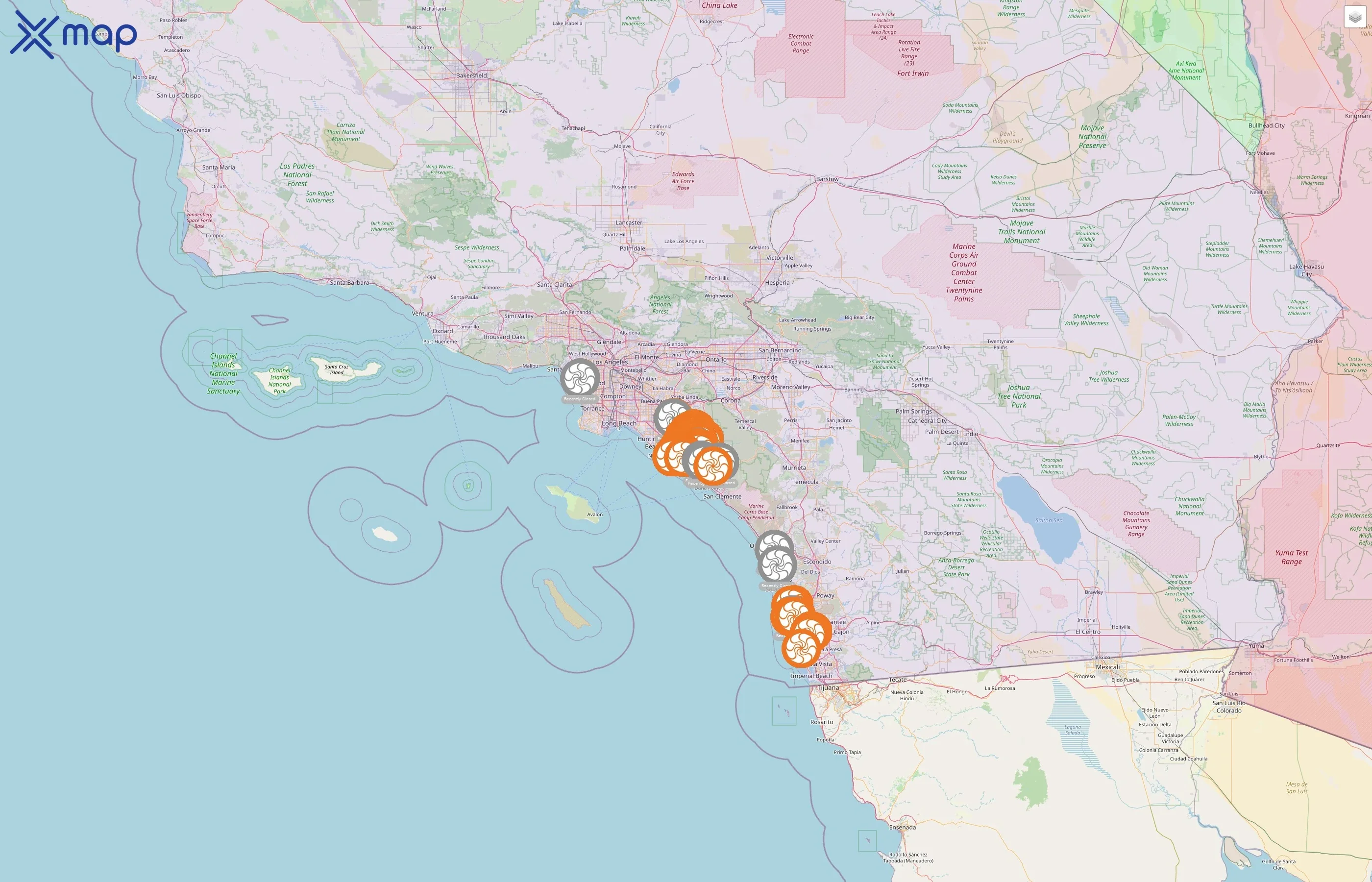 Irvine Company Apartments street hotspots
