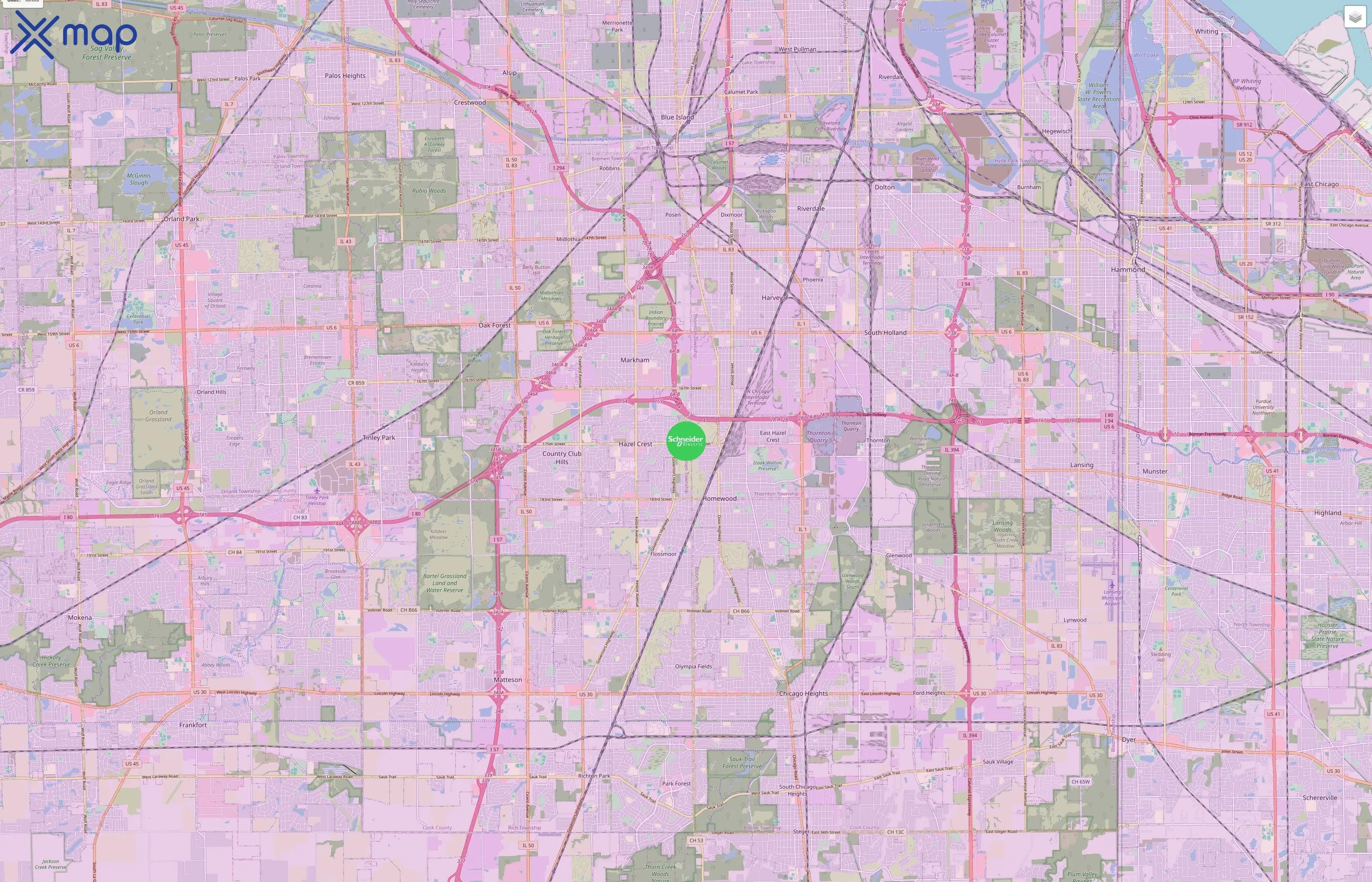 Schneider Electric traffic data