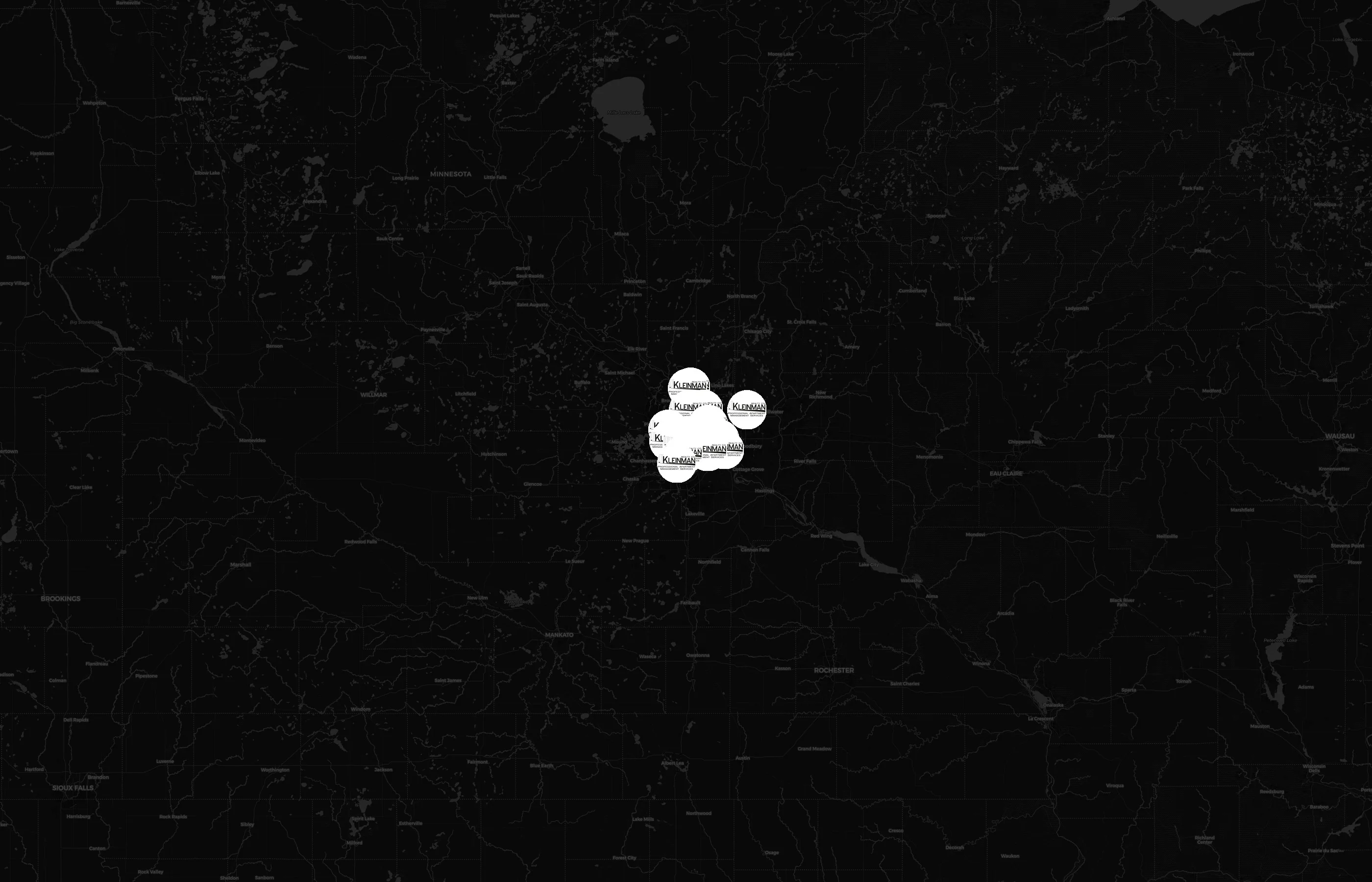 KRC Apartments city distribution