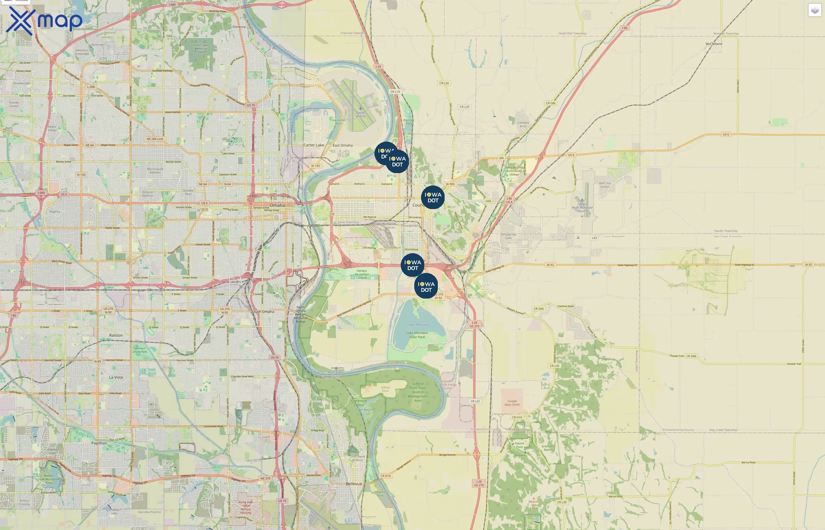 Iowa Department of Transportation traffic data