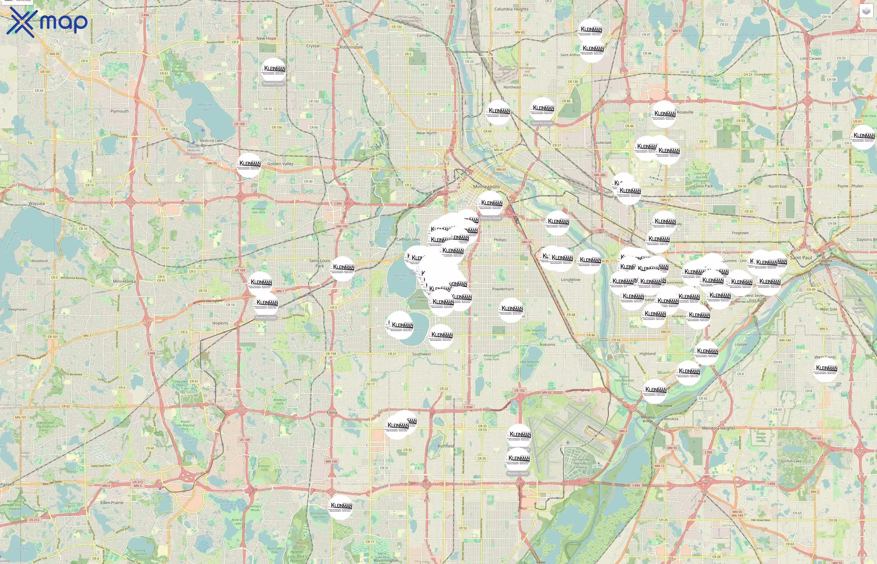 KRC Apartments traffic data