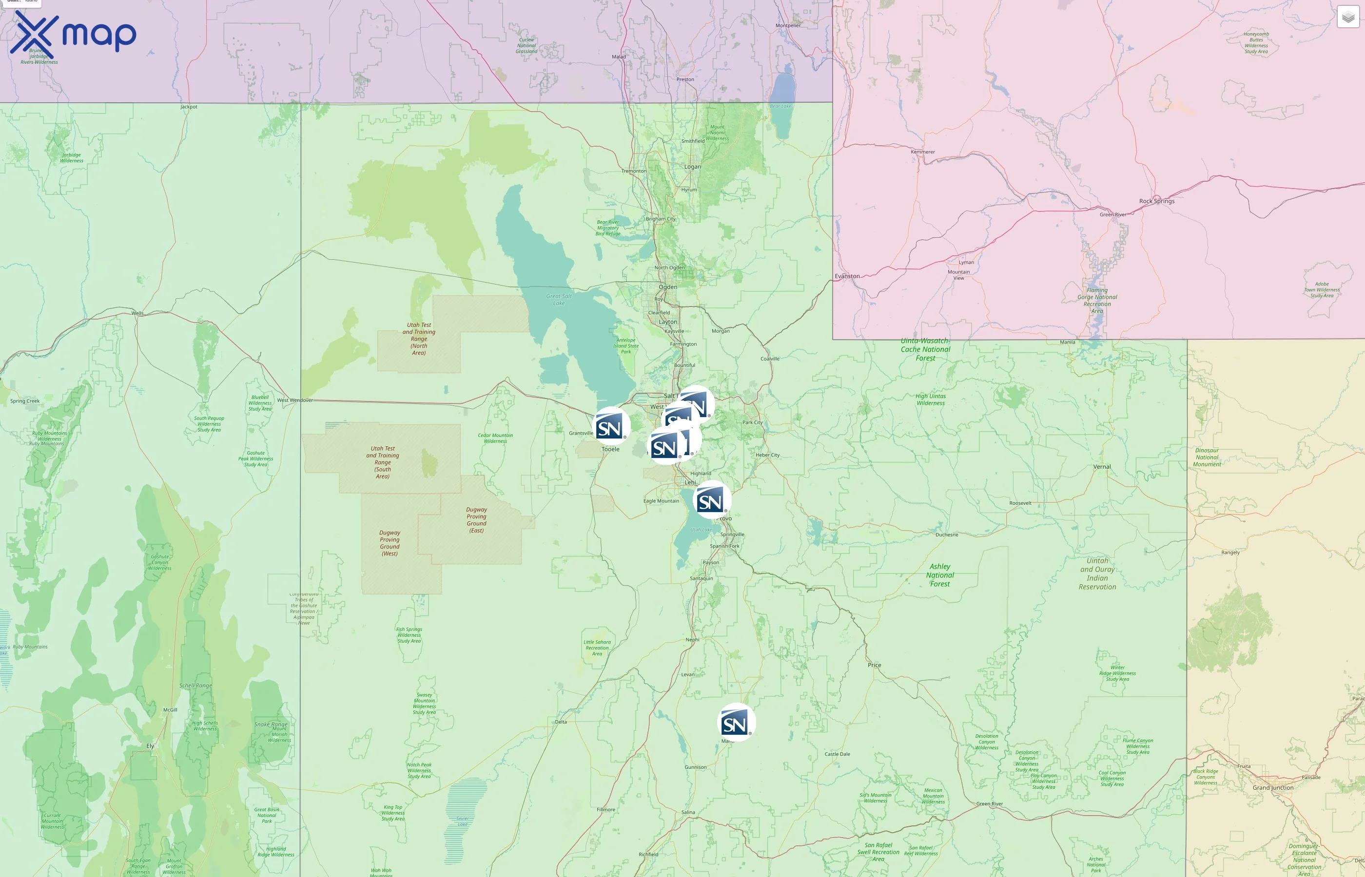 SecurityNational Mortgage Company street hotspots