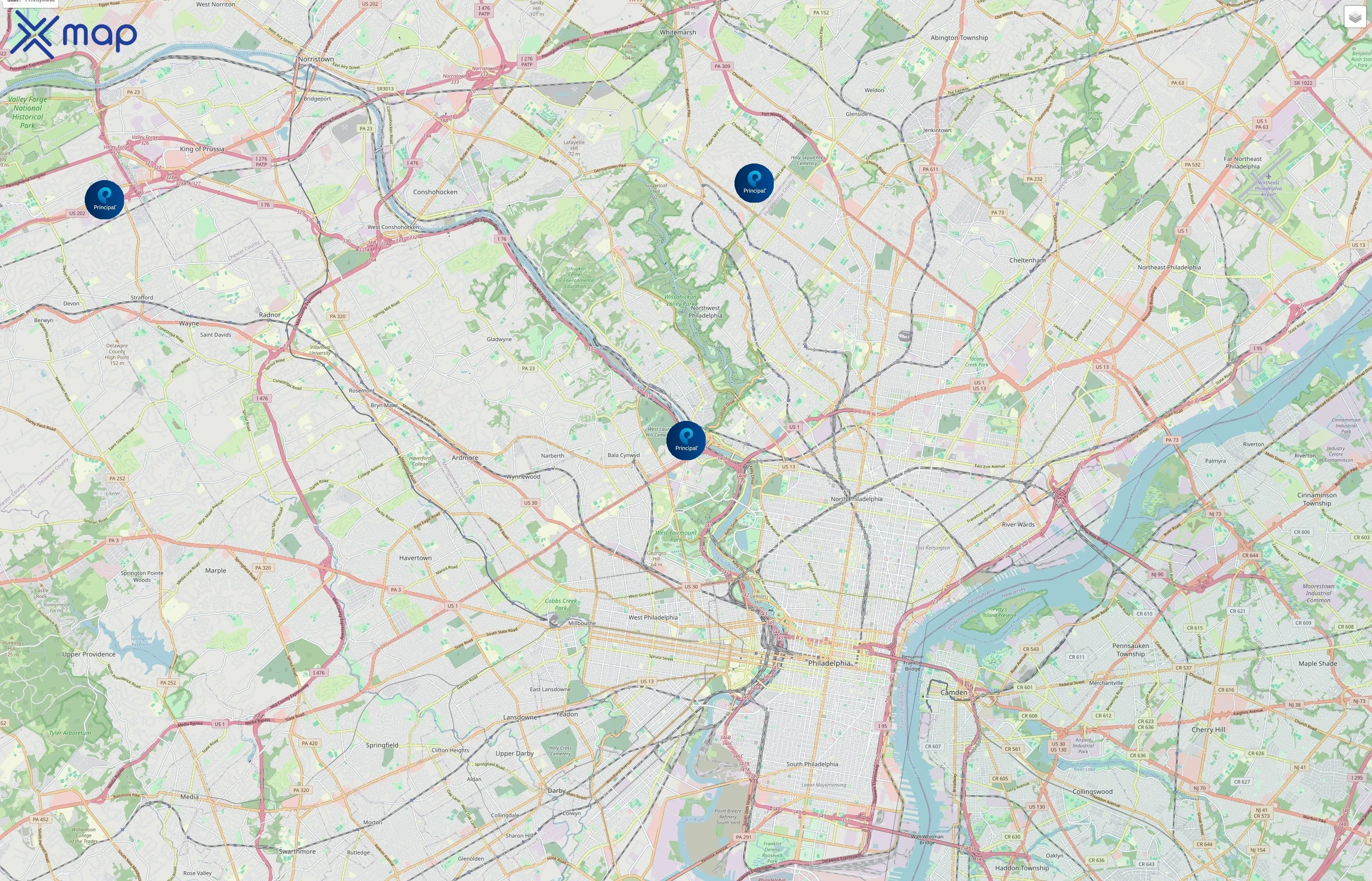 Principal Financial Group traffic data