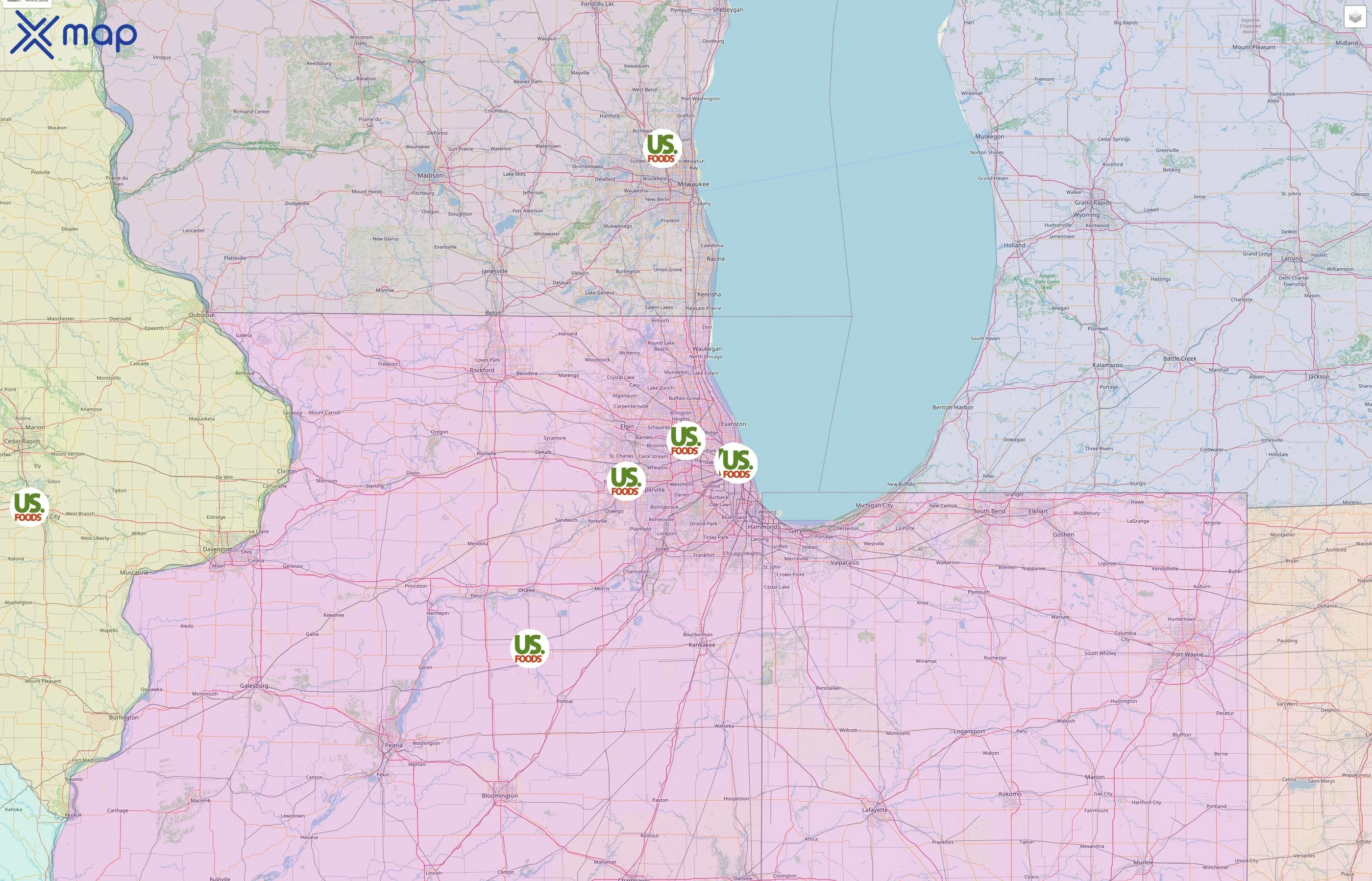 US Foods street hotspots