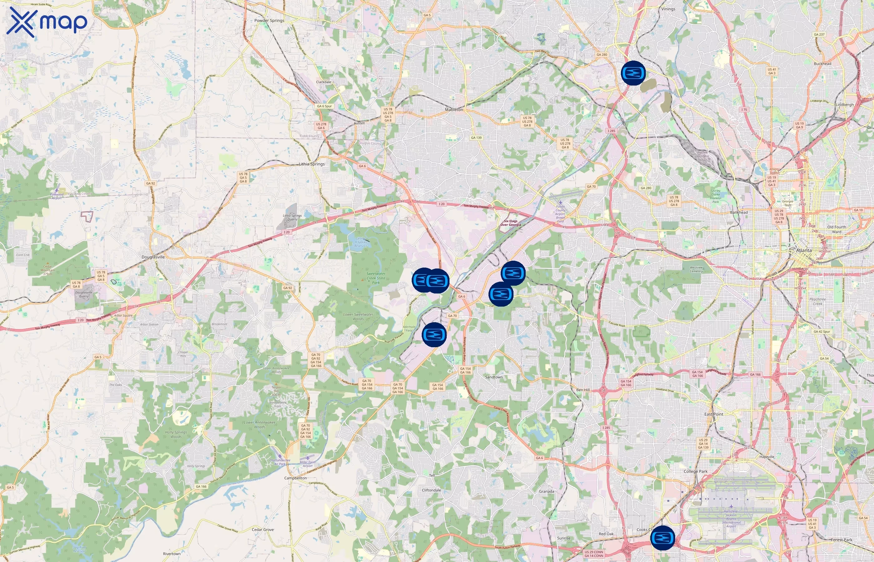 WestRock area coverage