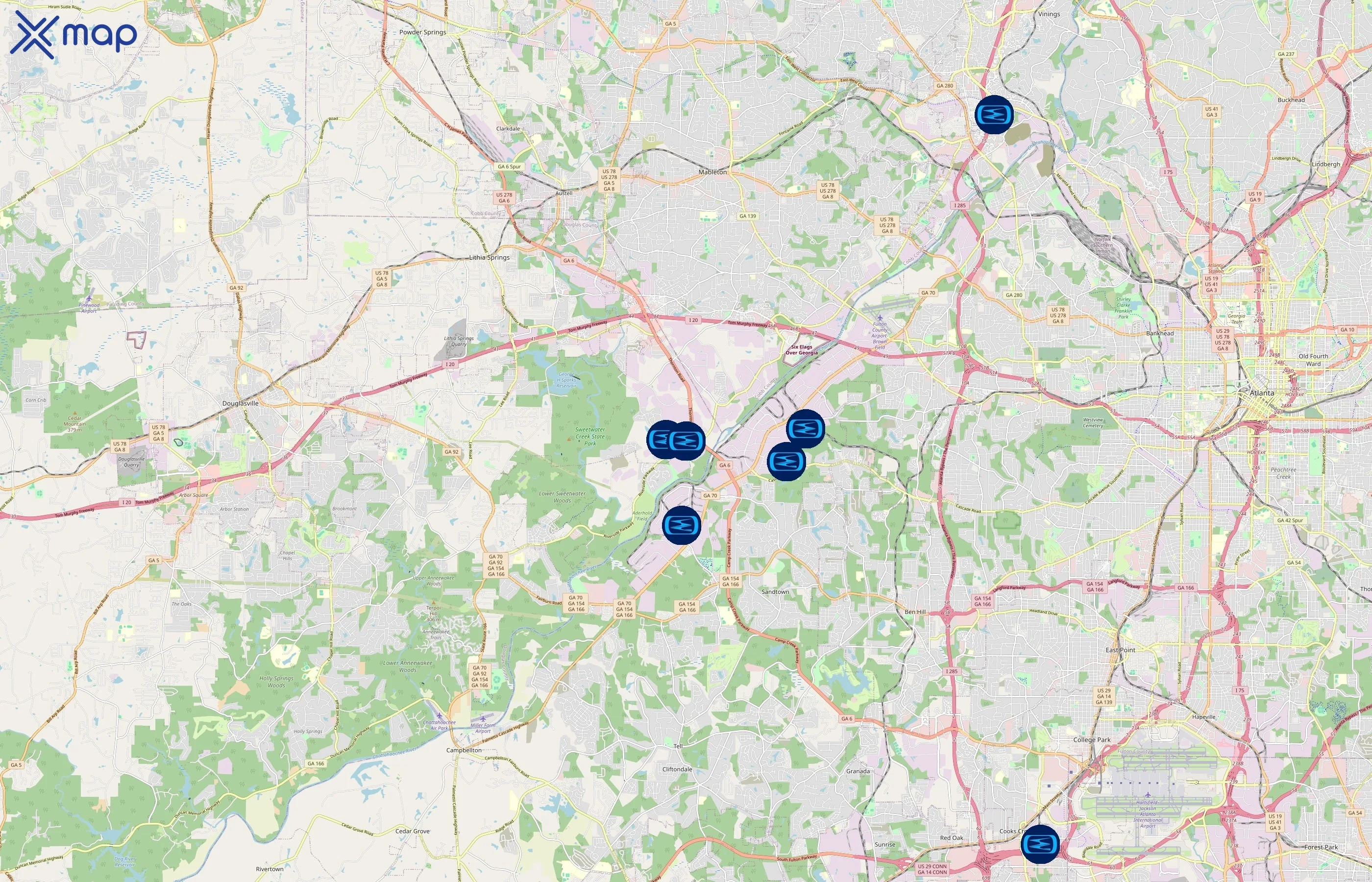 WestRock area coverage