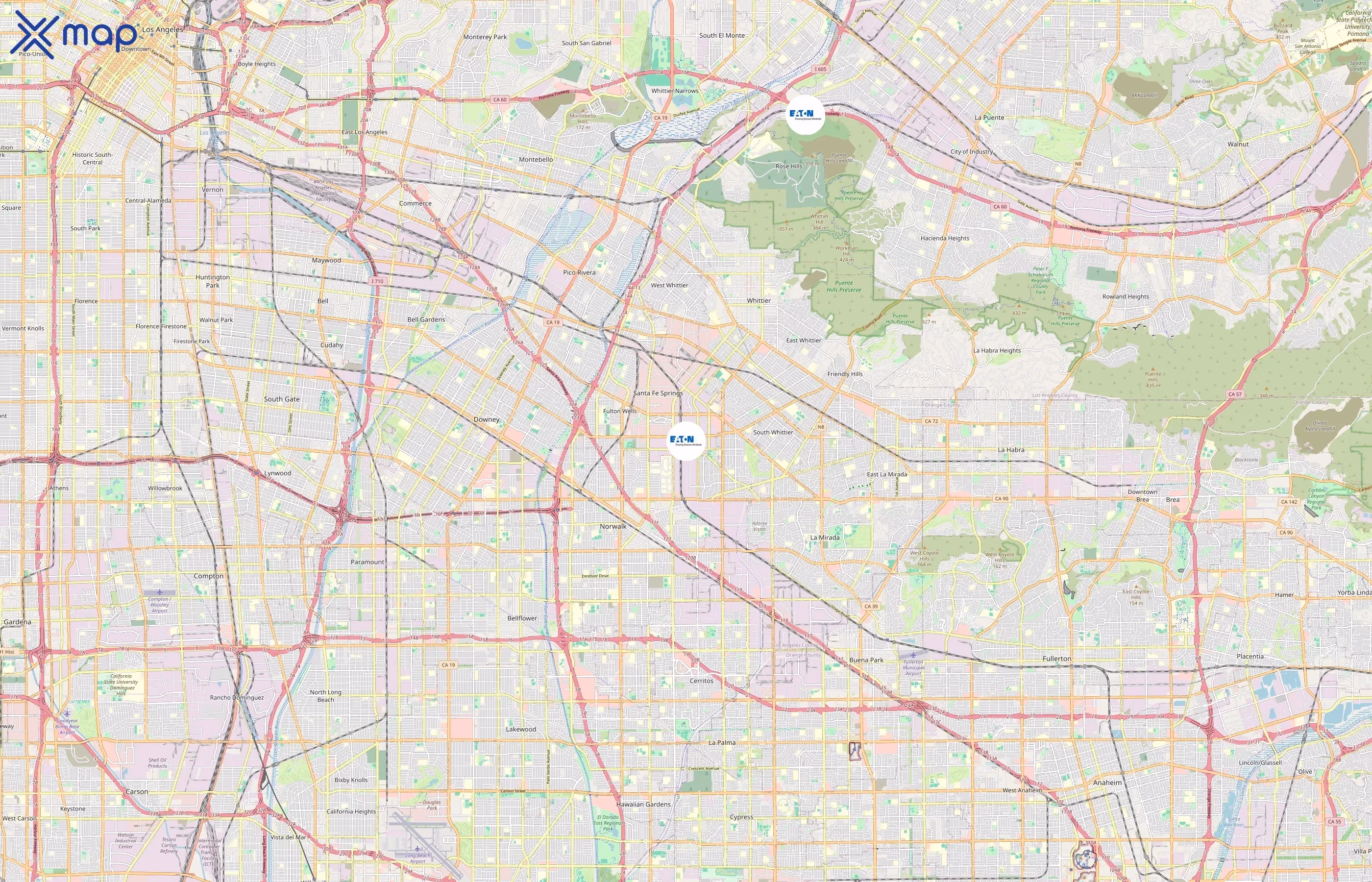 Eaton Corporation area coverage
