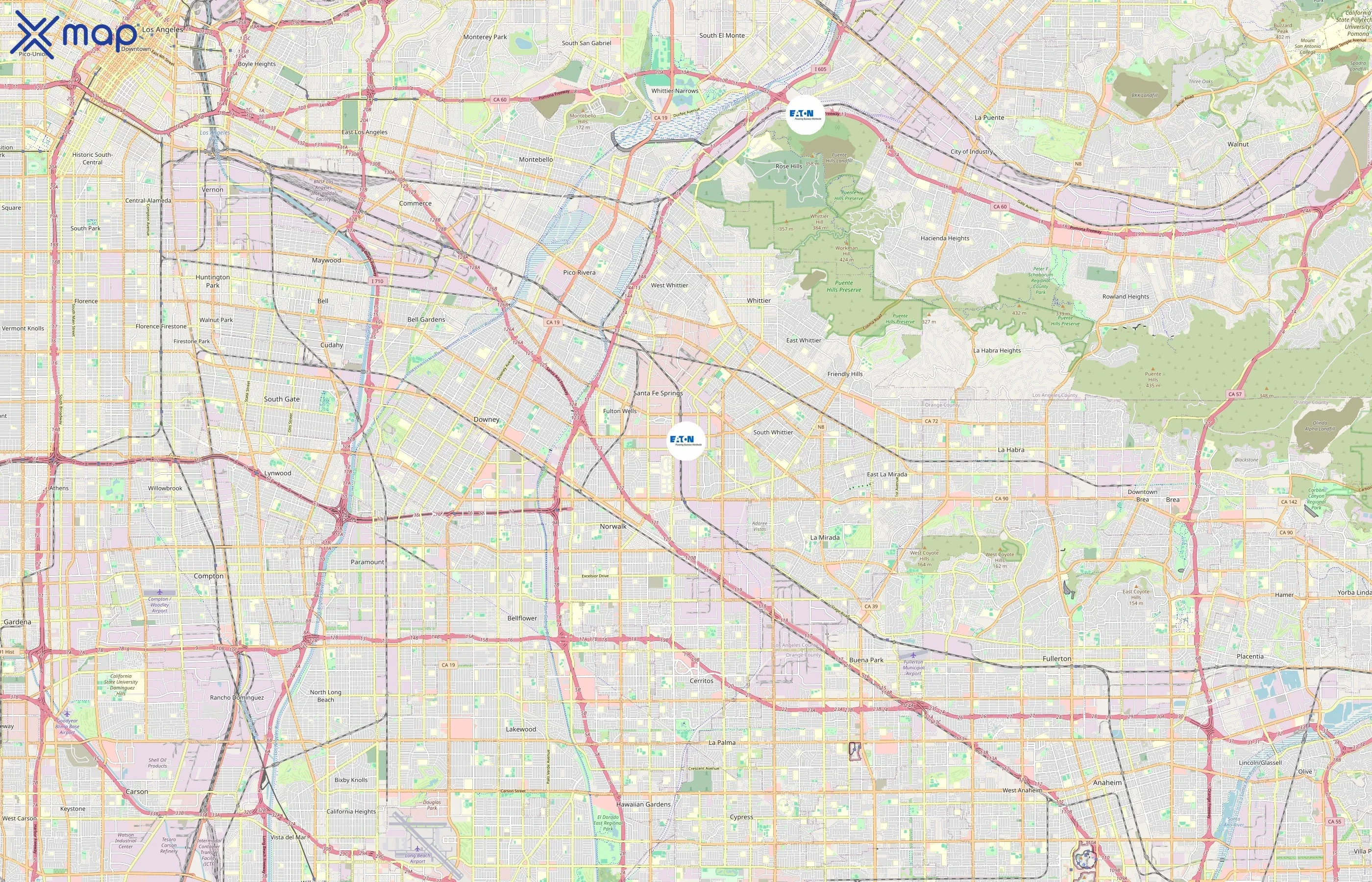 Eaton Corporation area coverage