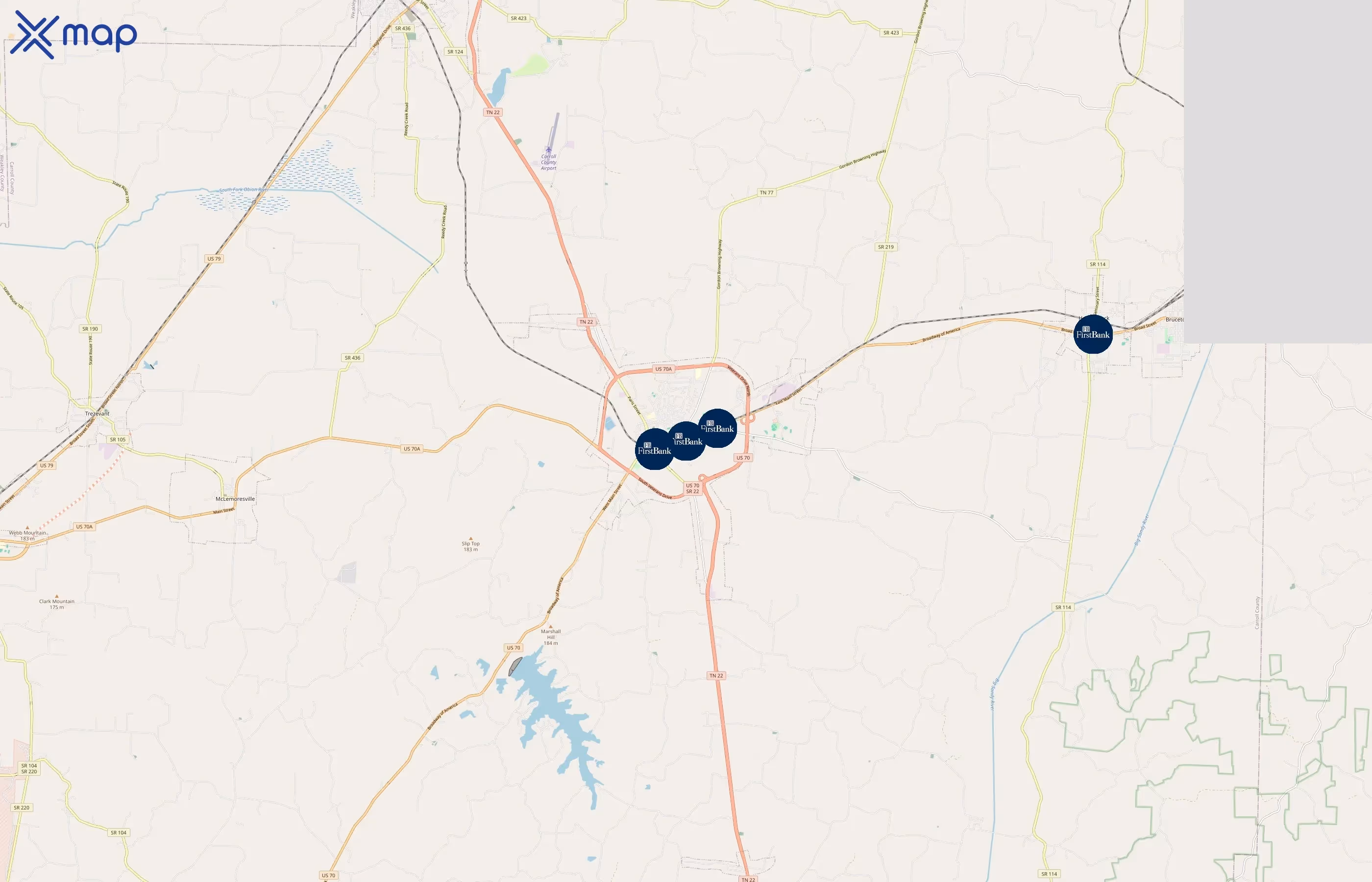 FirstBank area coverage