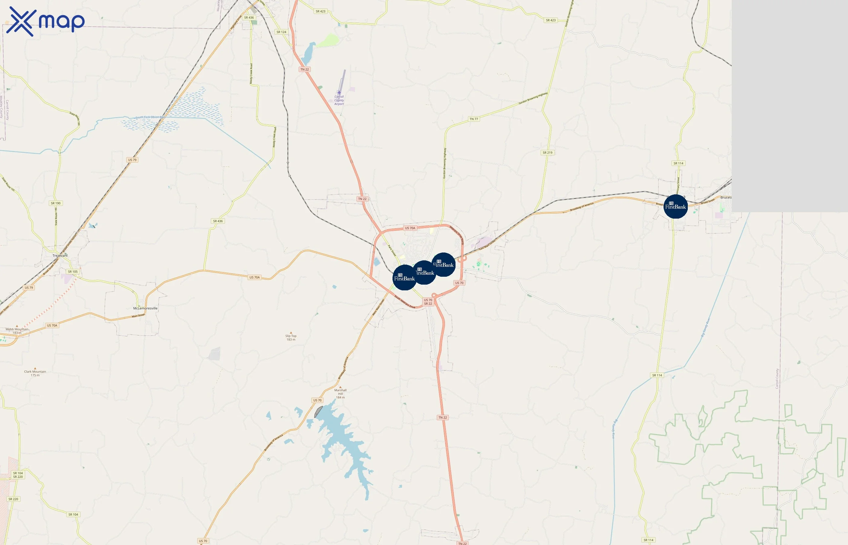 FirstBank area coverage