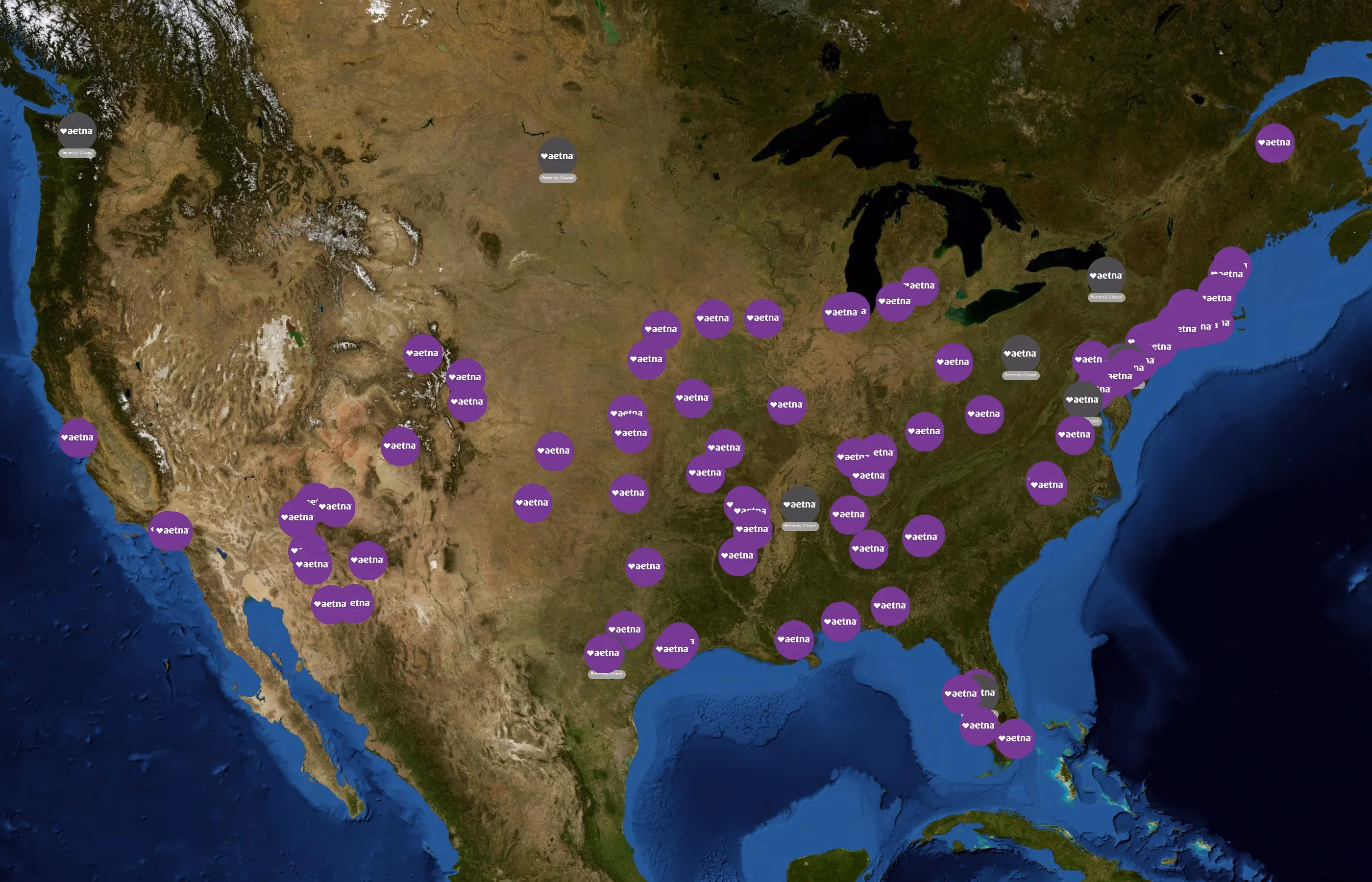 Aetna state distribution