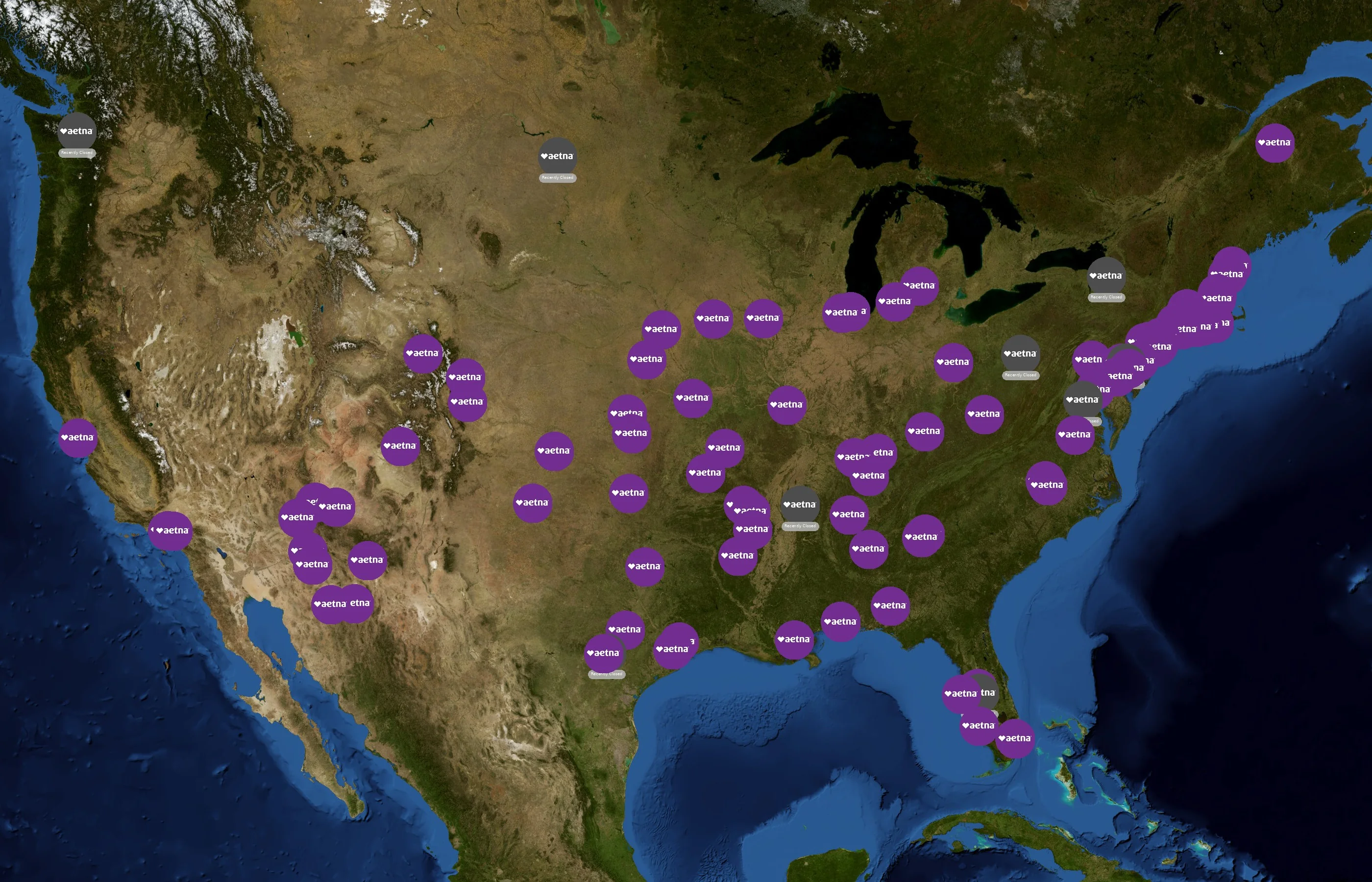 Aetna state distribution