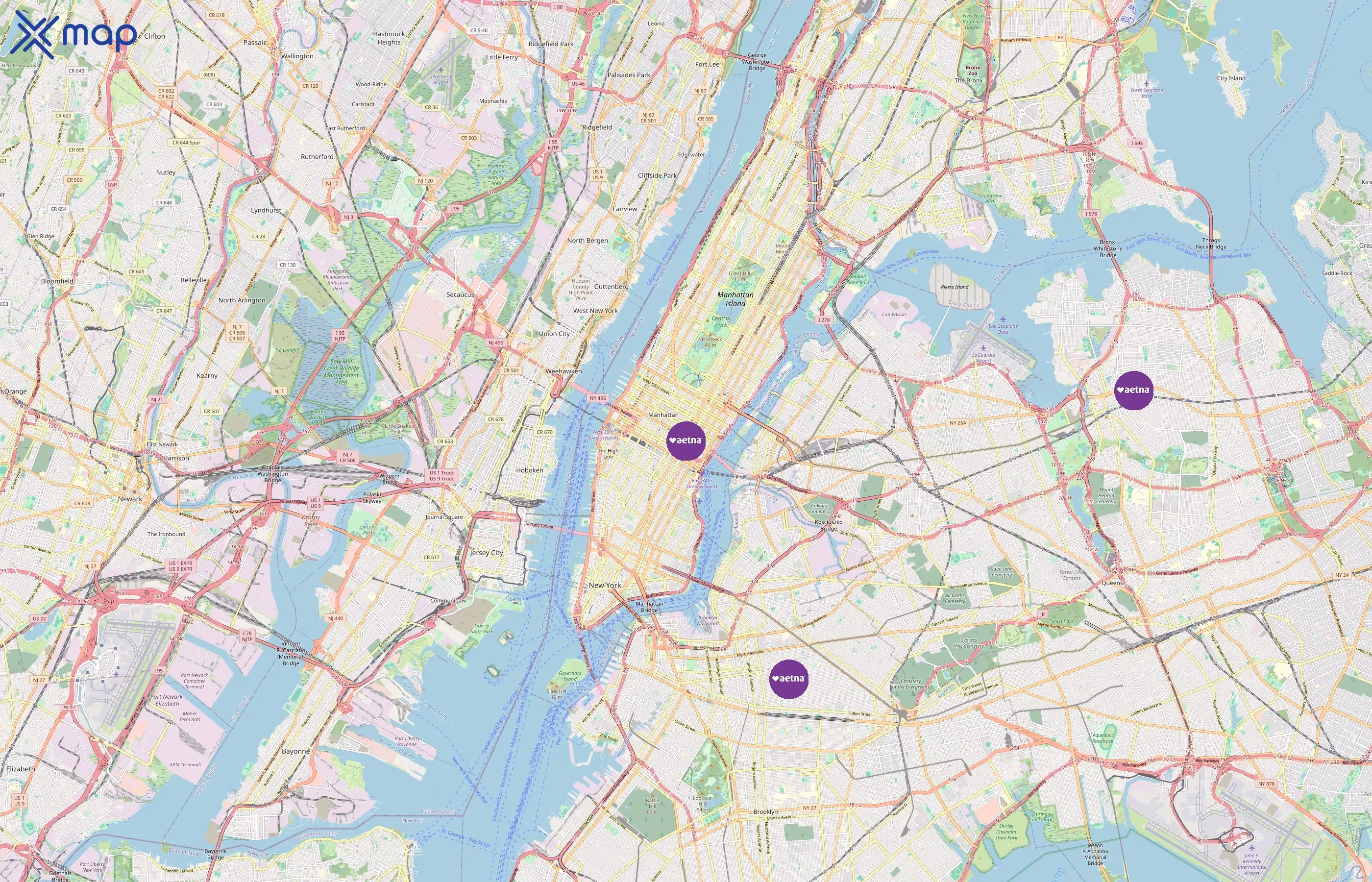 Aetna area coverage