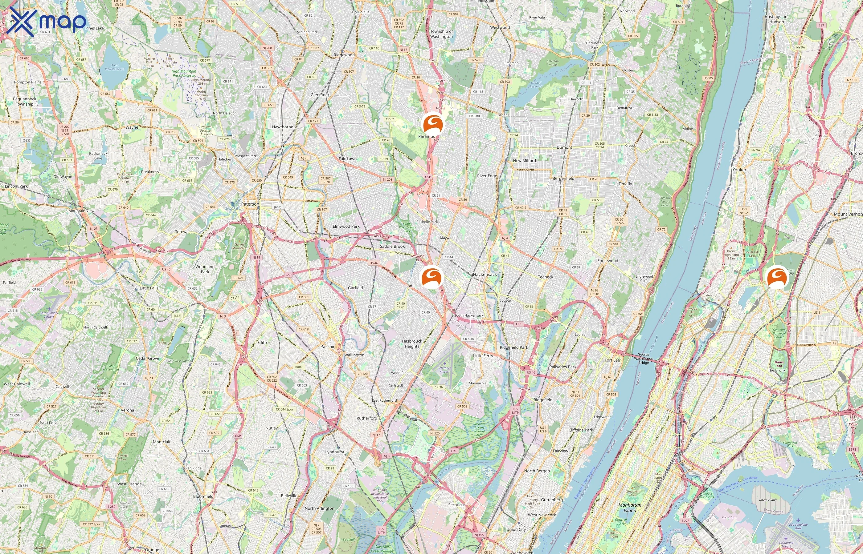 Arcadis area coverage