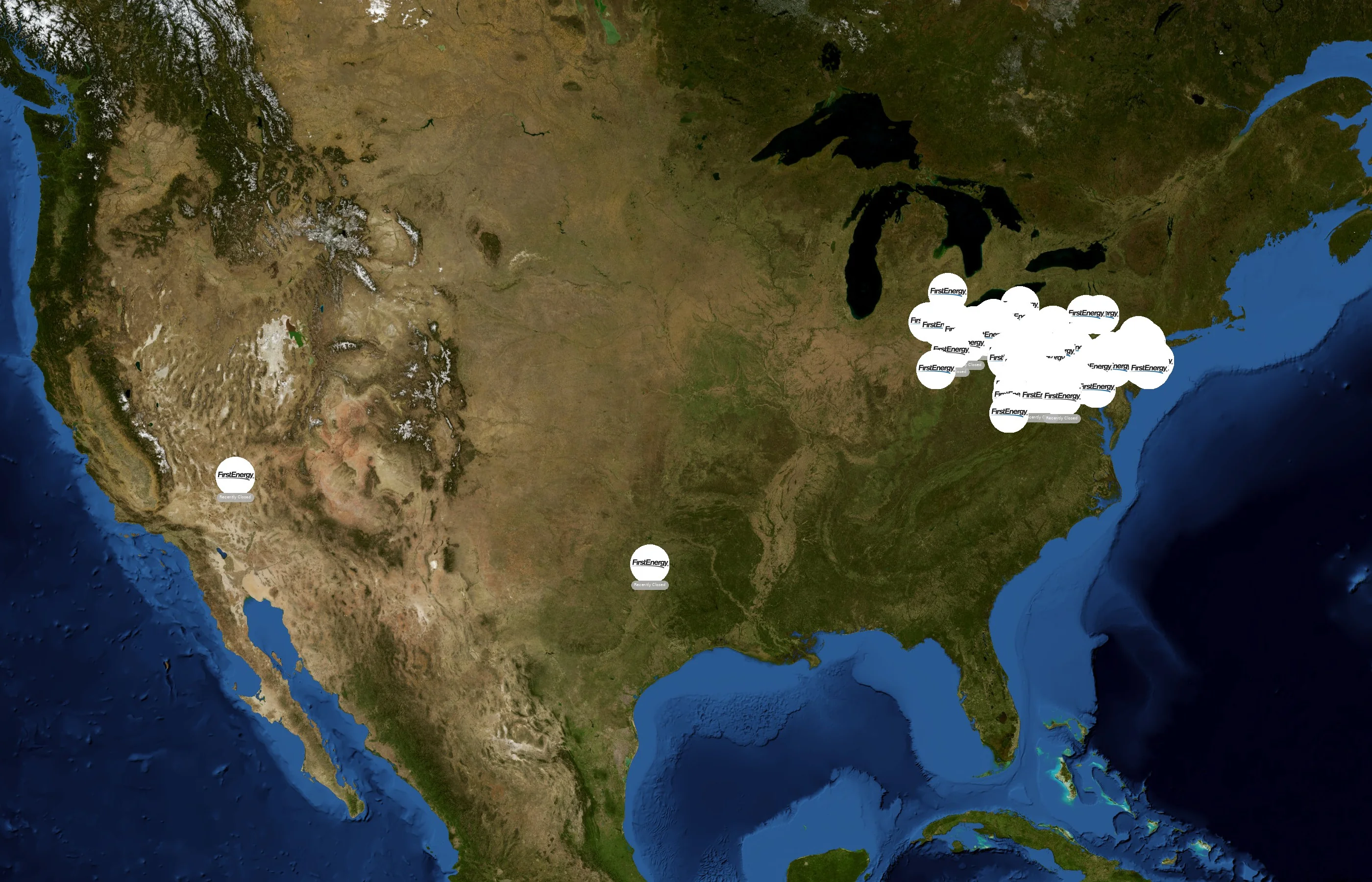 FirstEnergy state distribution